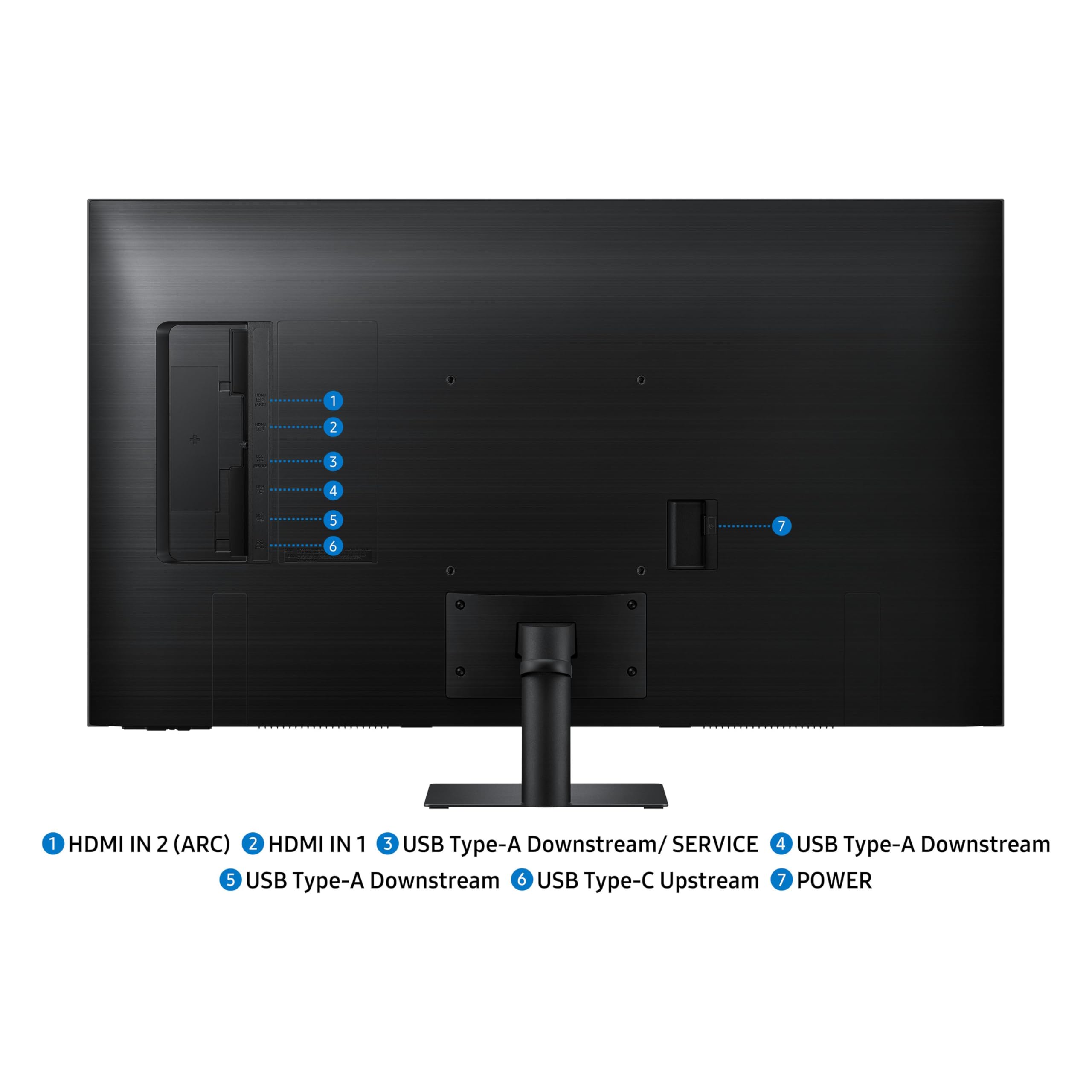 SAMSUNG LS32FM702 Nouveau Smart Moniteur M7 avec IA  M- UHD 4K- USB-C wifi intégré