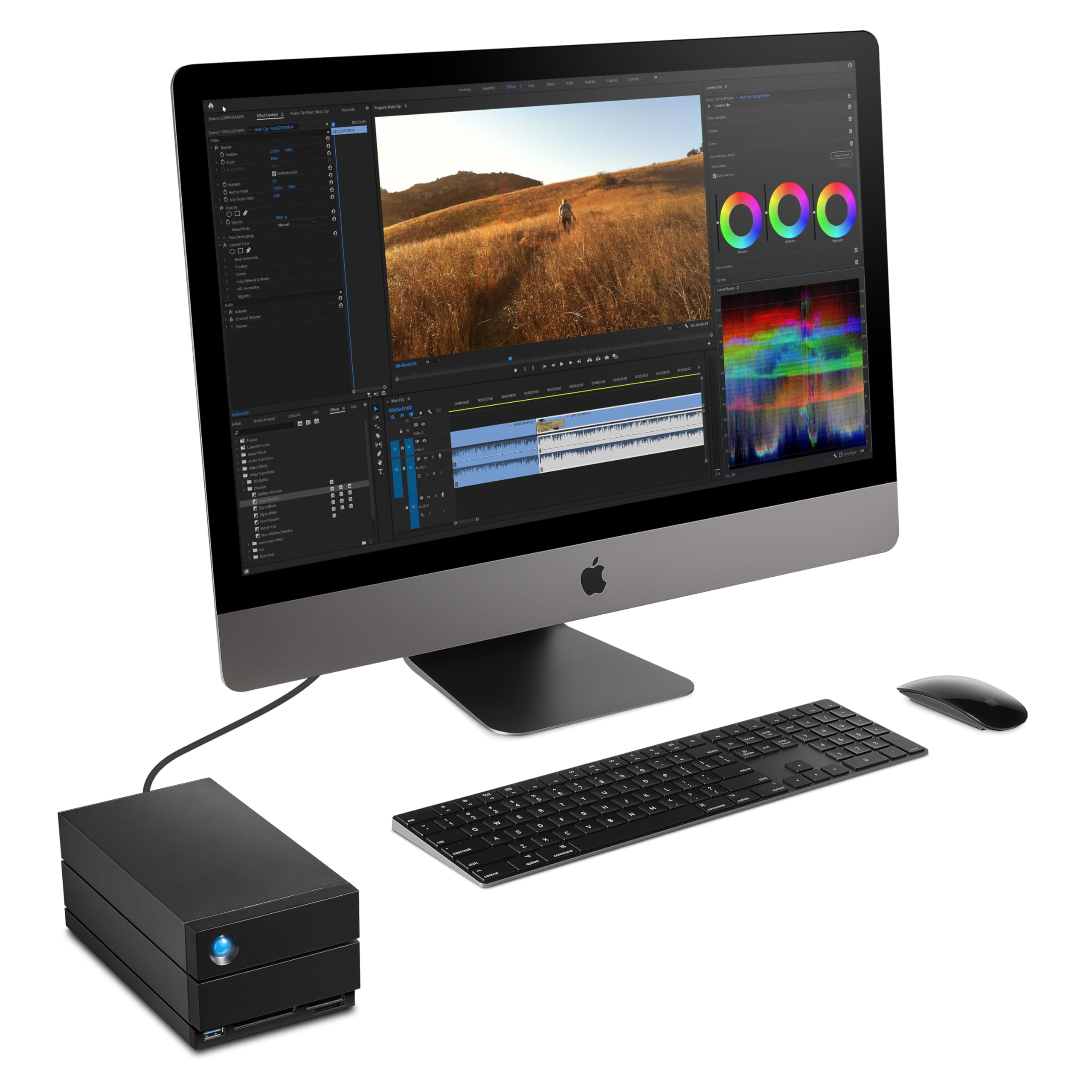 LACIE 20TB 2big Dock Thunderbolt 3 USB 3.2