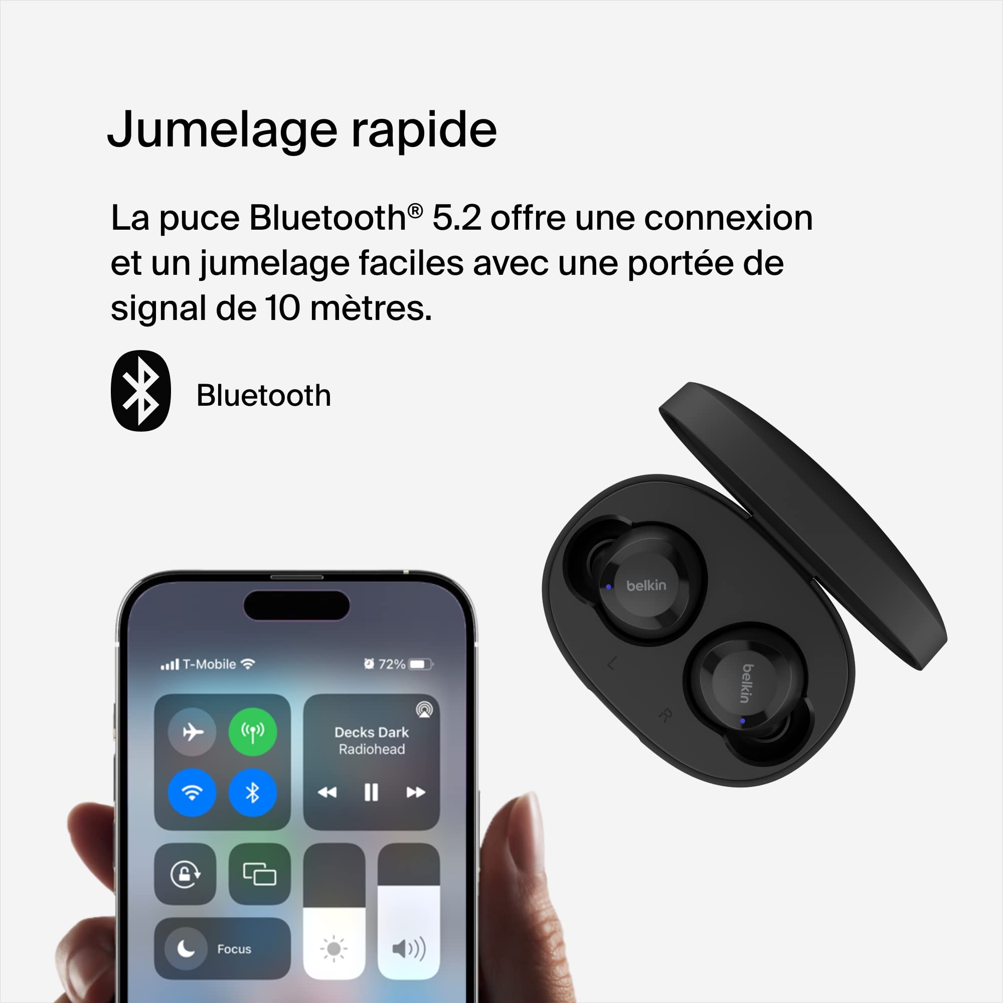BELKIN SOUNDFORM Bolt Wireless Earbuds