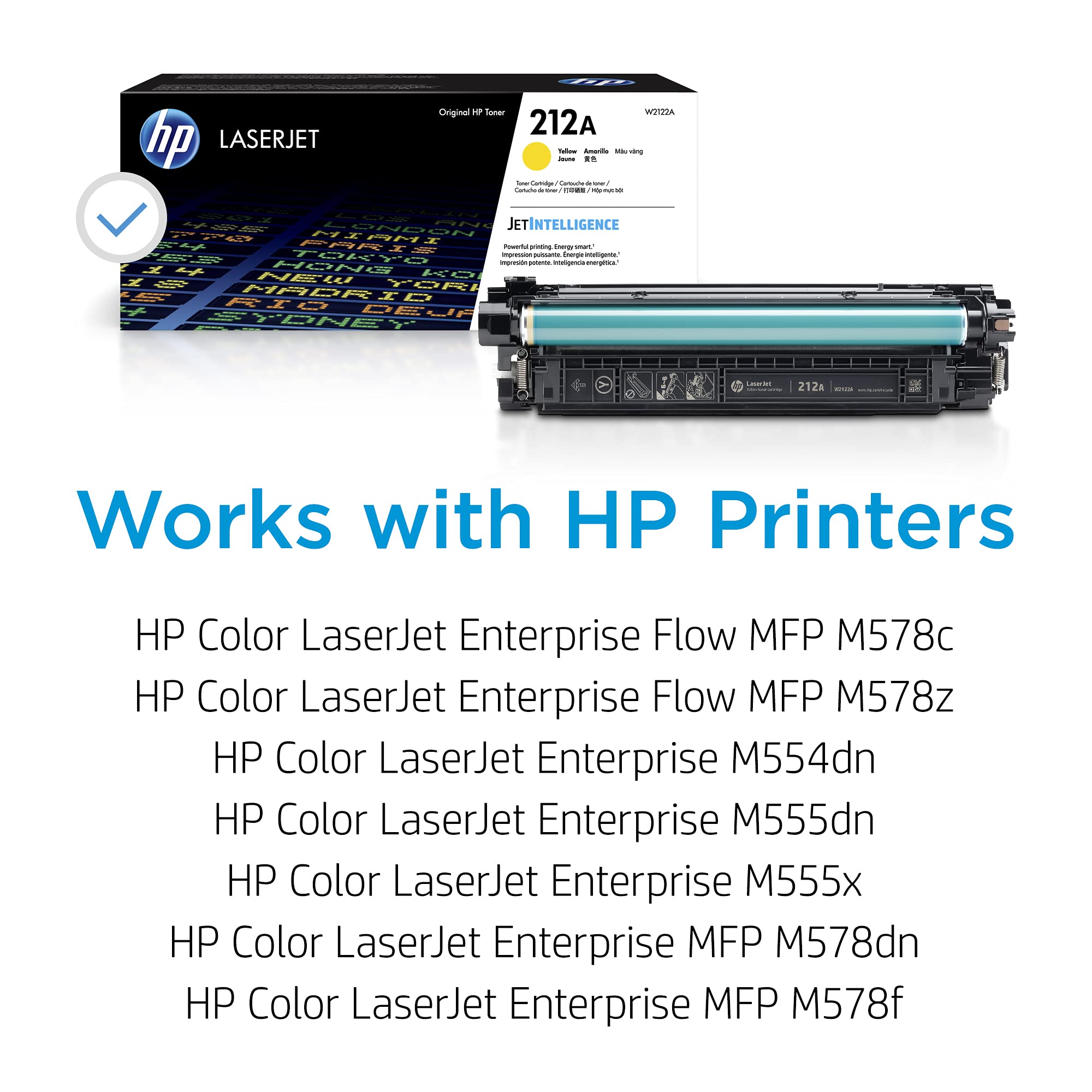 HP 212A Yellow Original LaserJet Toner Cartridge