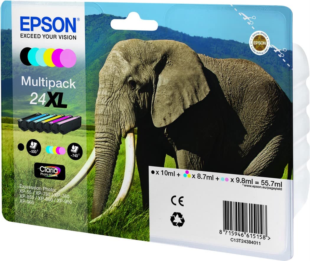 Ink/24XL Elephant CLcMLmYK