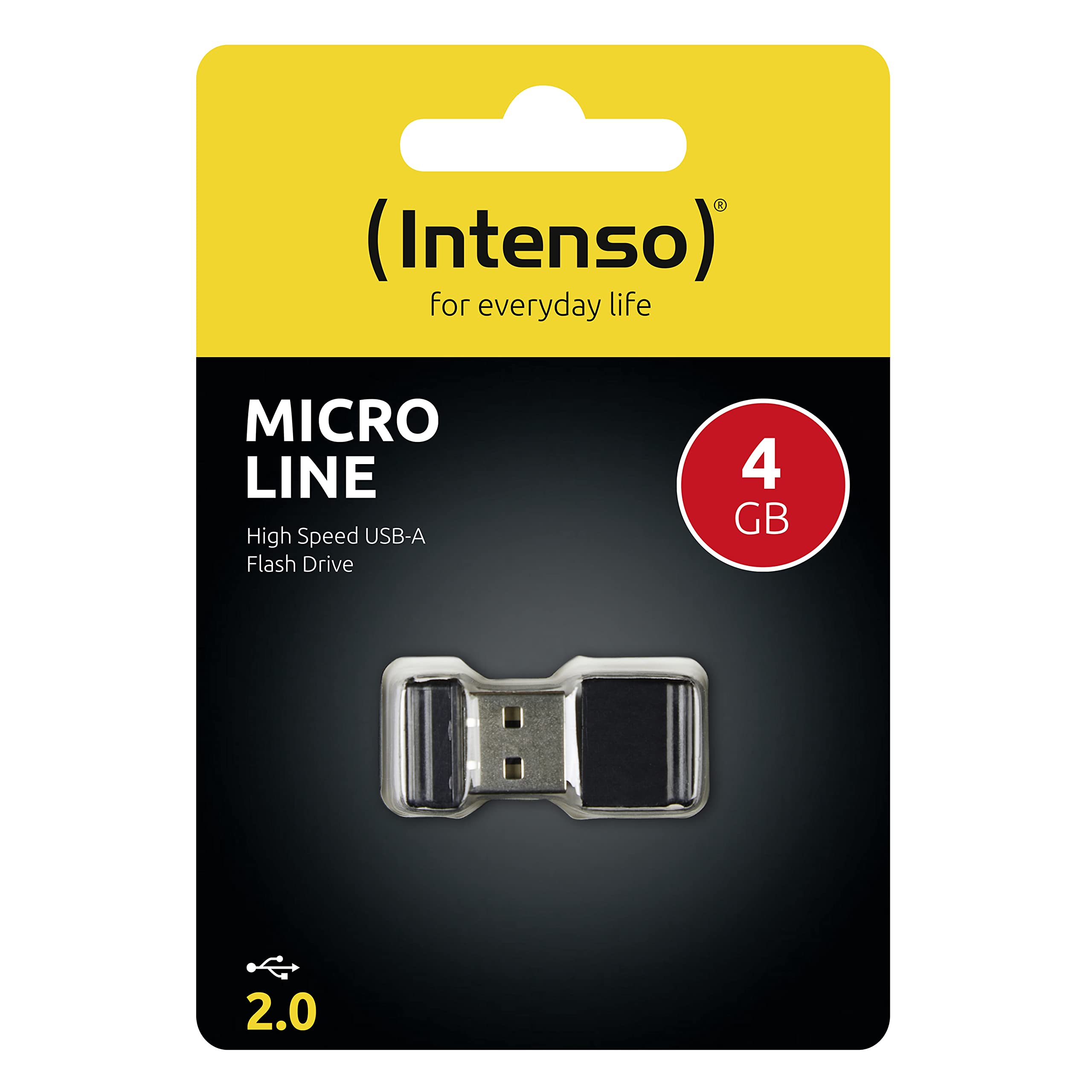 INTENSO Clé USB 2.0 Micro Line - 4 Go