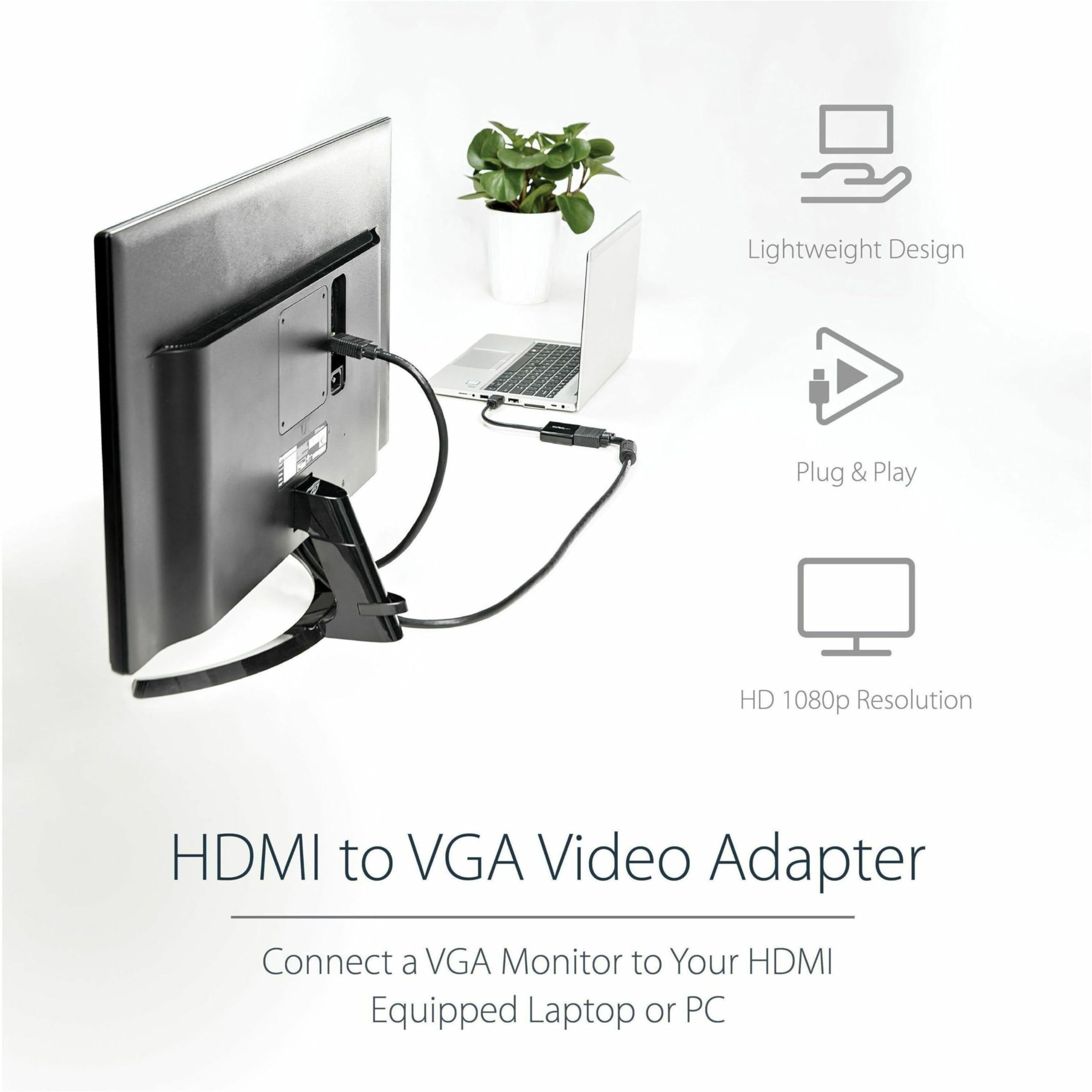 HDMI to VGA Adapter Converter 1920x1080