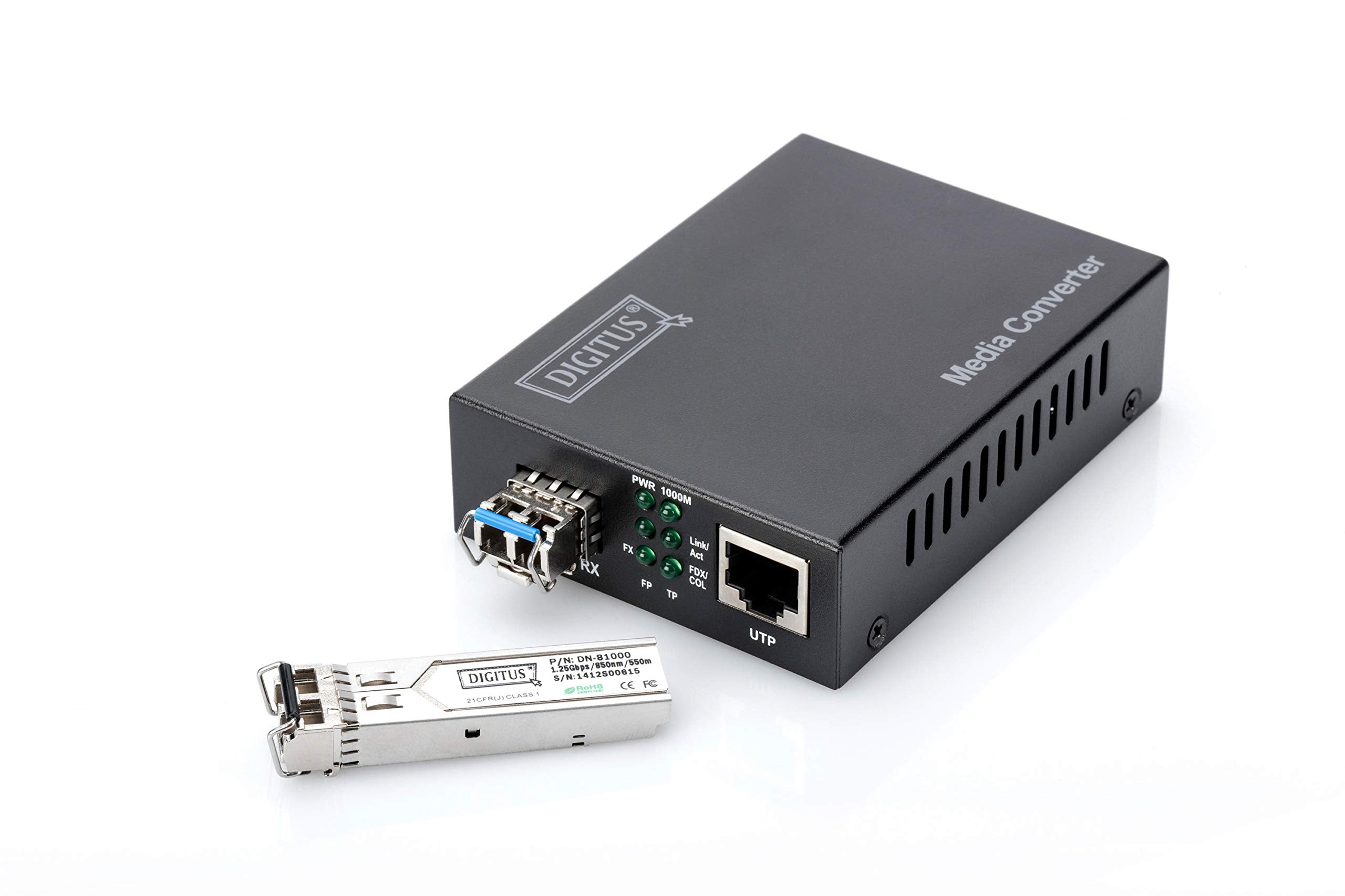 Digitus DN-81010 module émetteur-récepteur de réseau 1250 Mbit/s SFP/GBIC 850 nm
