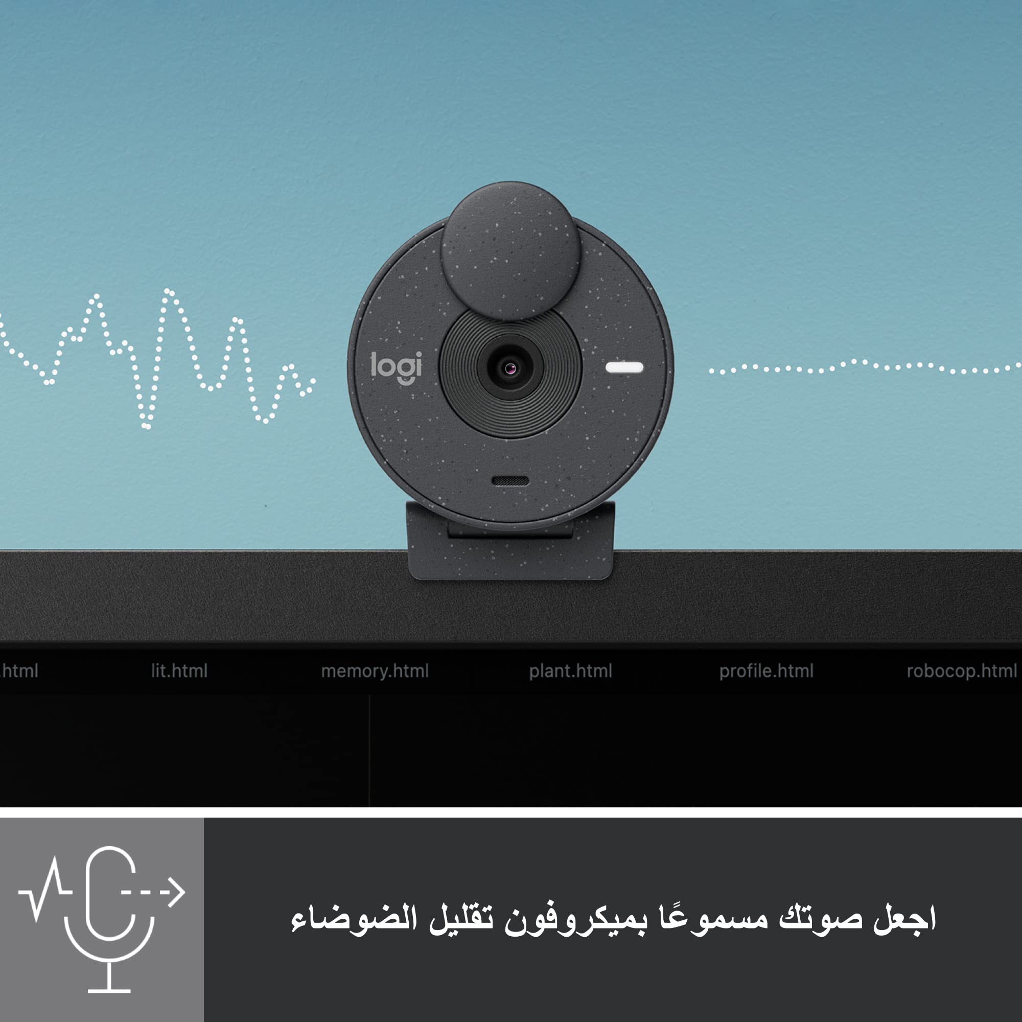 LOGITECH BRIO 300 Webcam colour 2 MP 1920 x 1080 720p 1080p audio USB-C