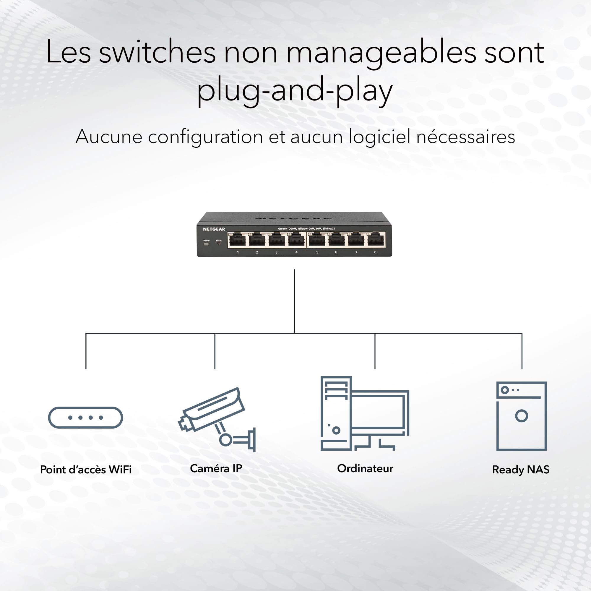 NETGEAR 16PT DESKTOP GIGABIT SWTCH GS116
