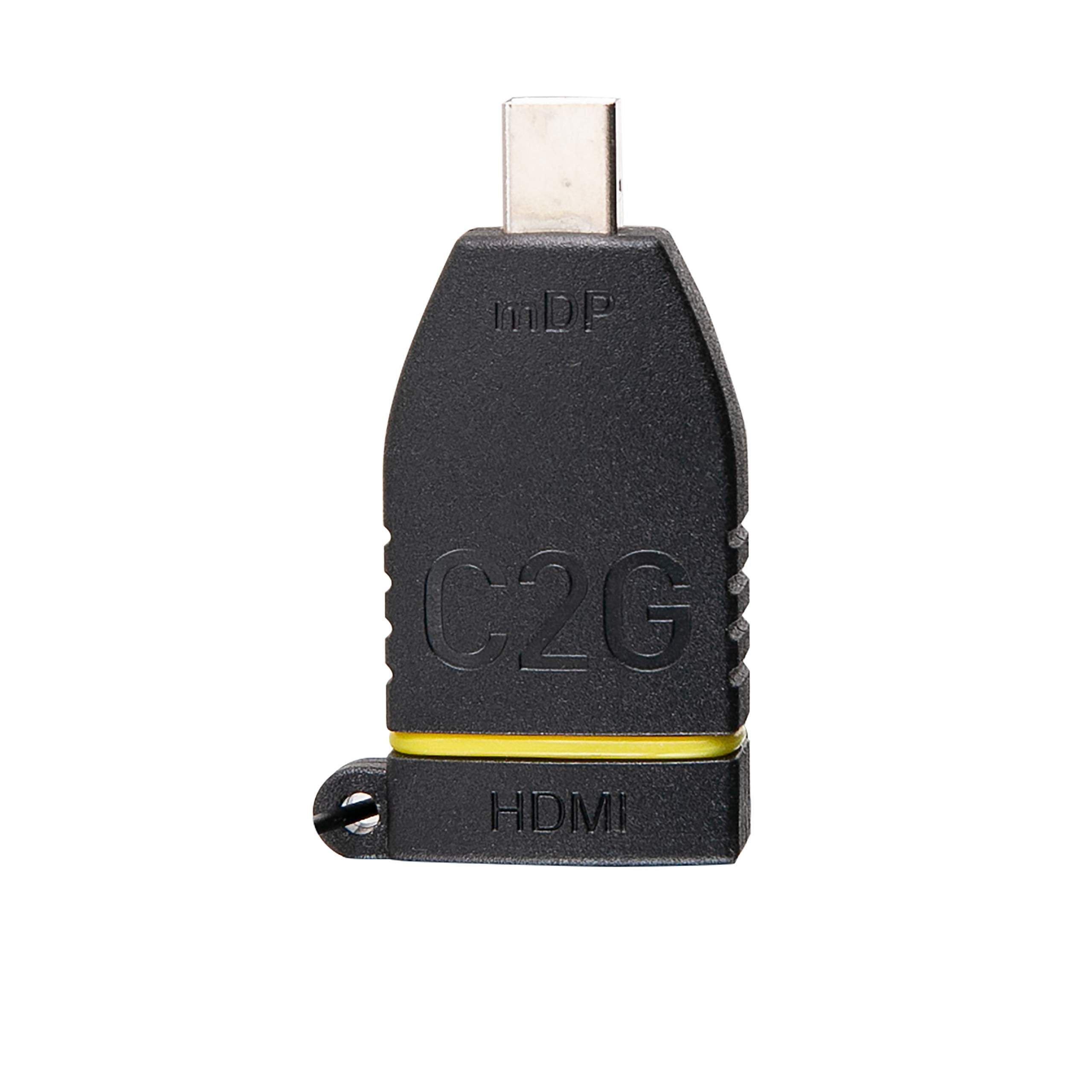 C2G HDMI Adapter Ring mDP DP USBC Rectractor