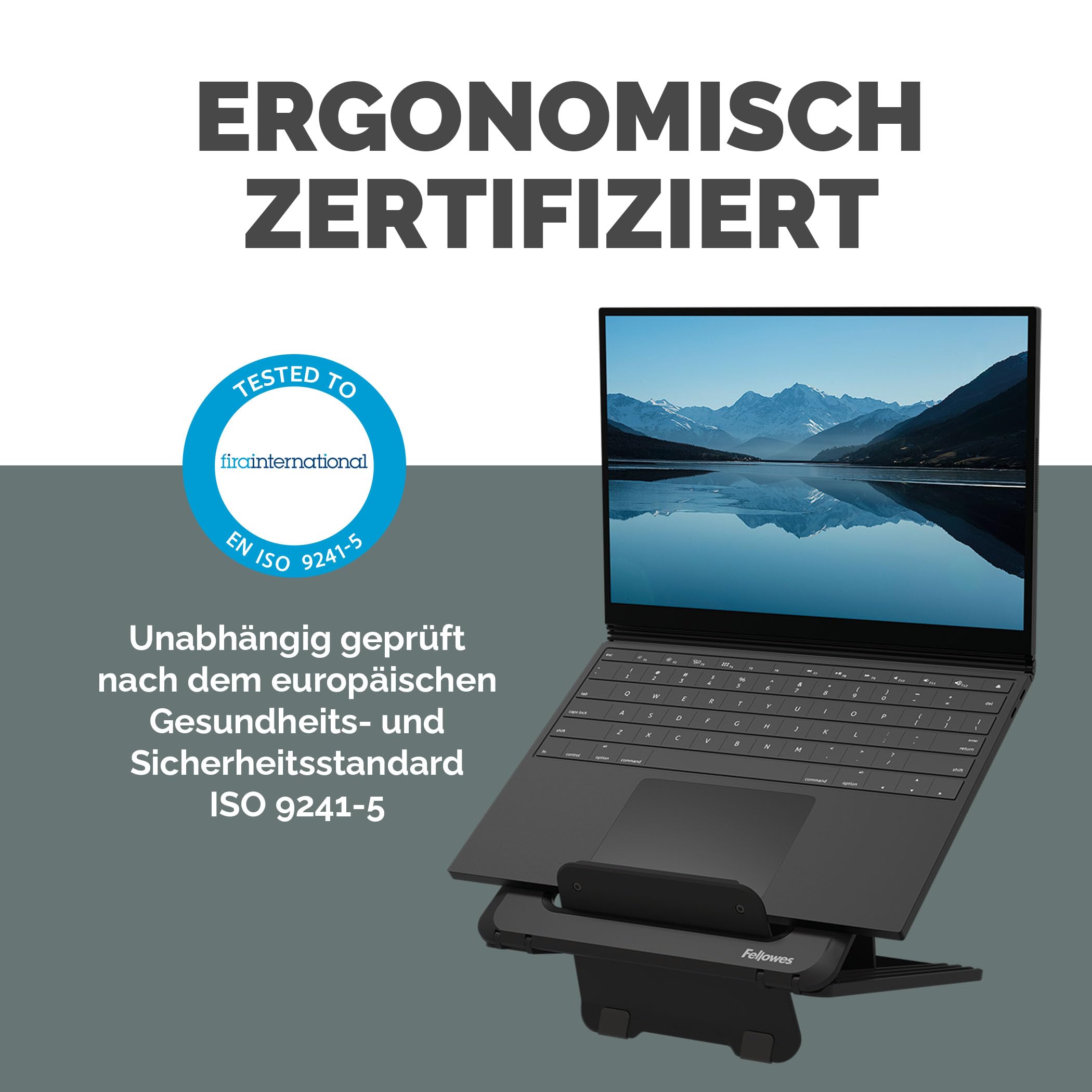 FELLOWES Breyta Laptop Stand Black