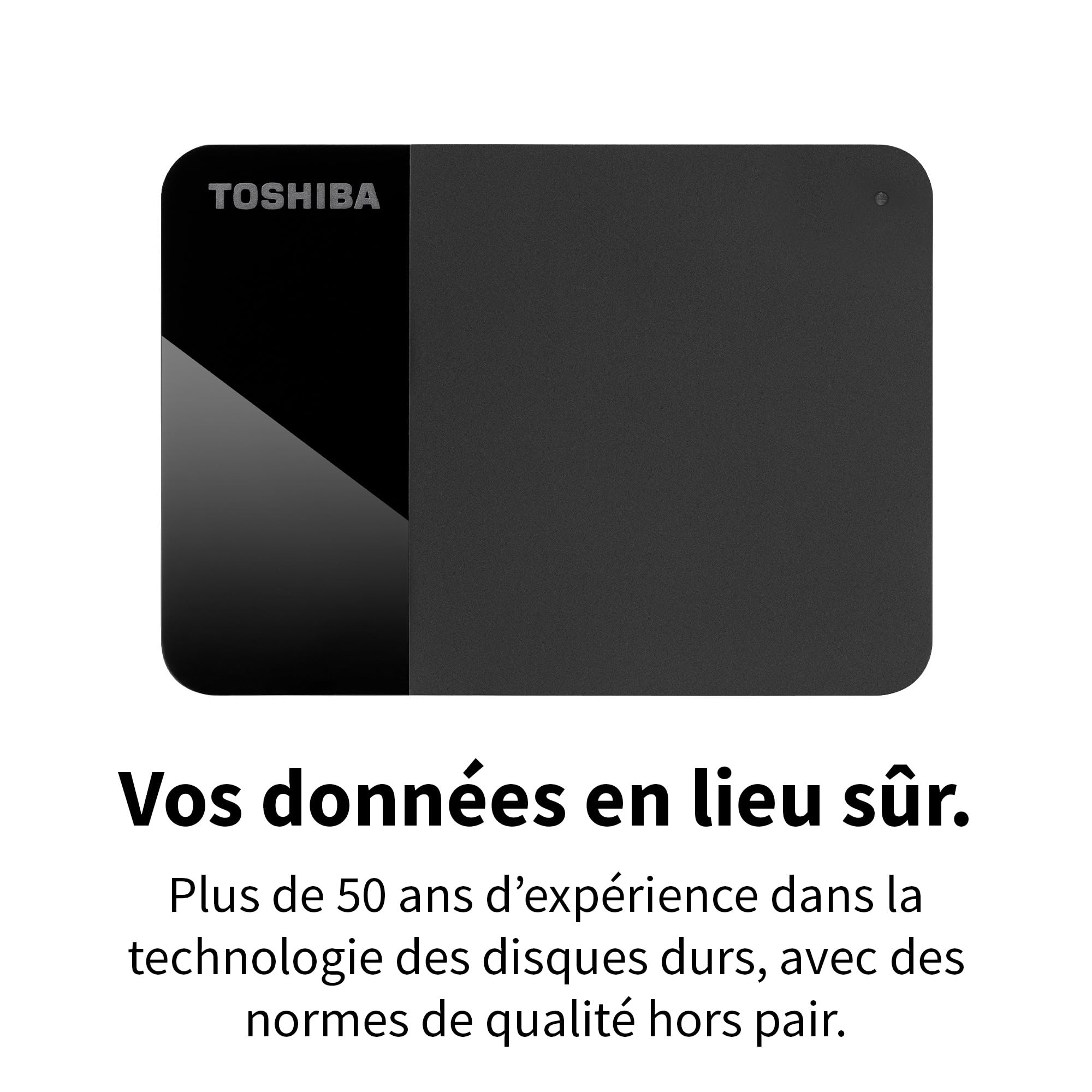 "Toshiba Canvio Ready disque dur externe 4 To 2.5"" Micro-USB B 2.0/3.2 Gen 1 (3.1 Gen 1) Noir"