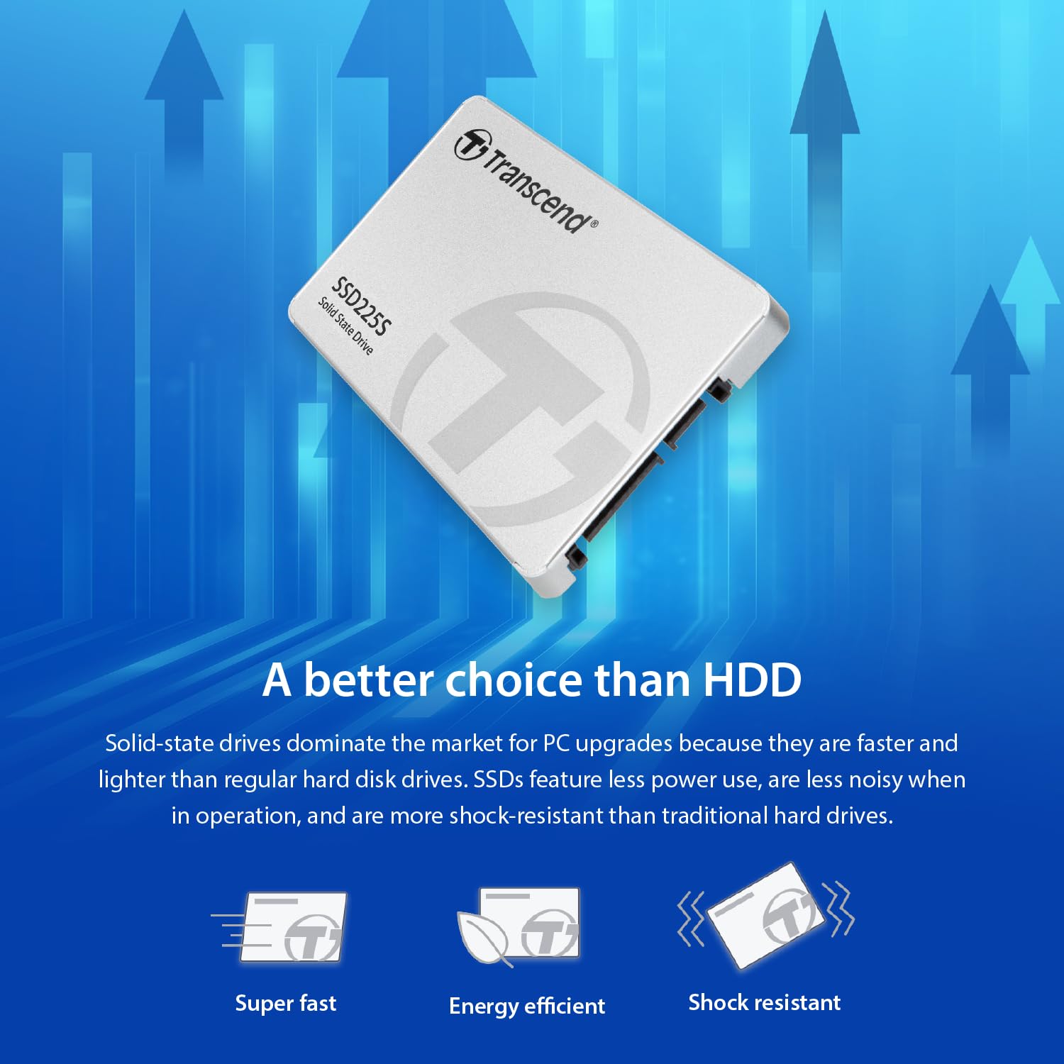 TRANSCEND 250Go 2.5p SSD SATA3 3D TLC