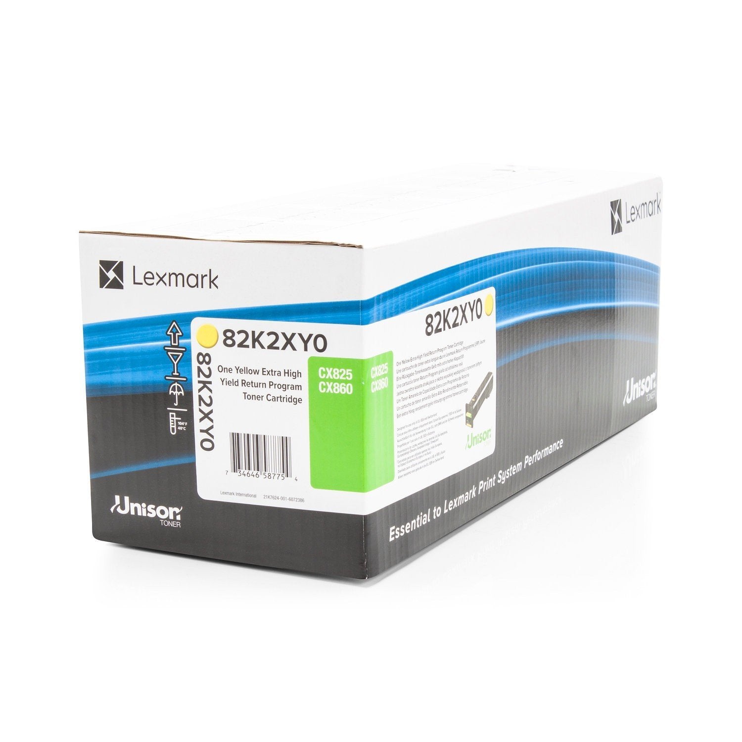Return Toner YL Extra High CX825/860