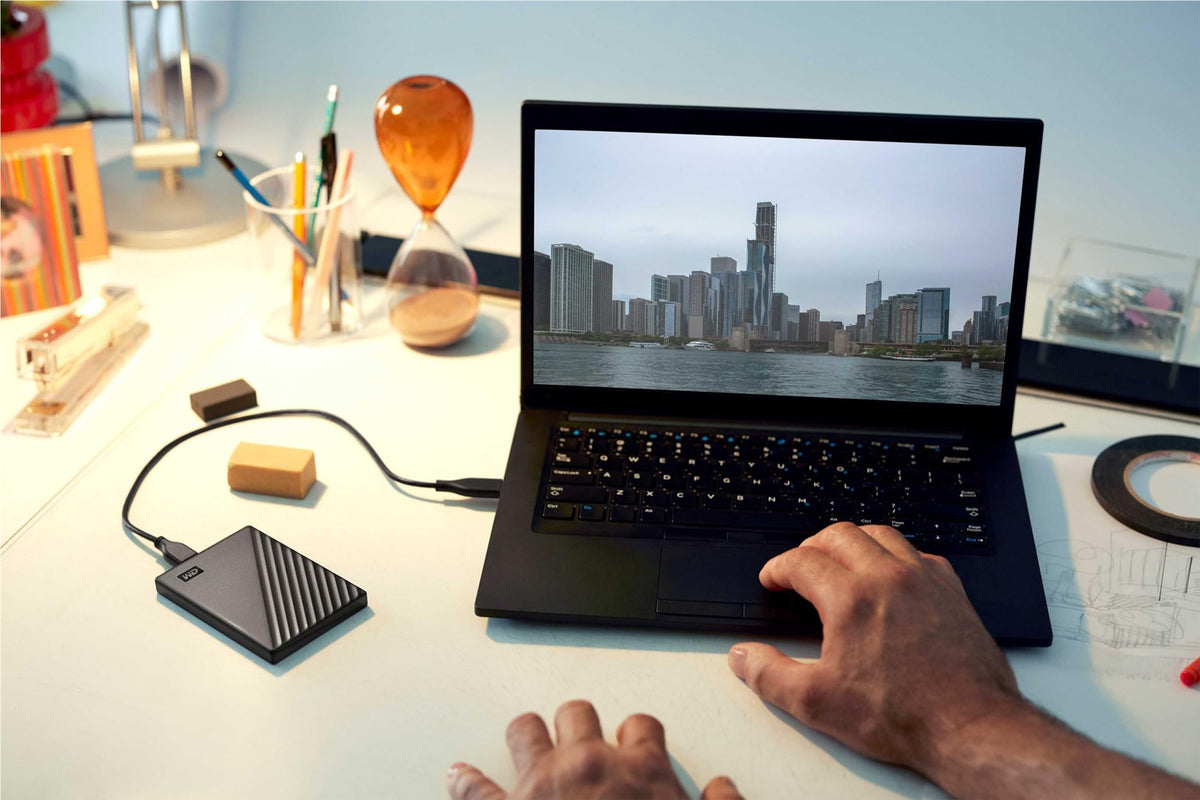 WD My Passport 6To portable HDD USB3.0 USB2.0 compatible Black Retail