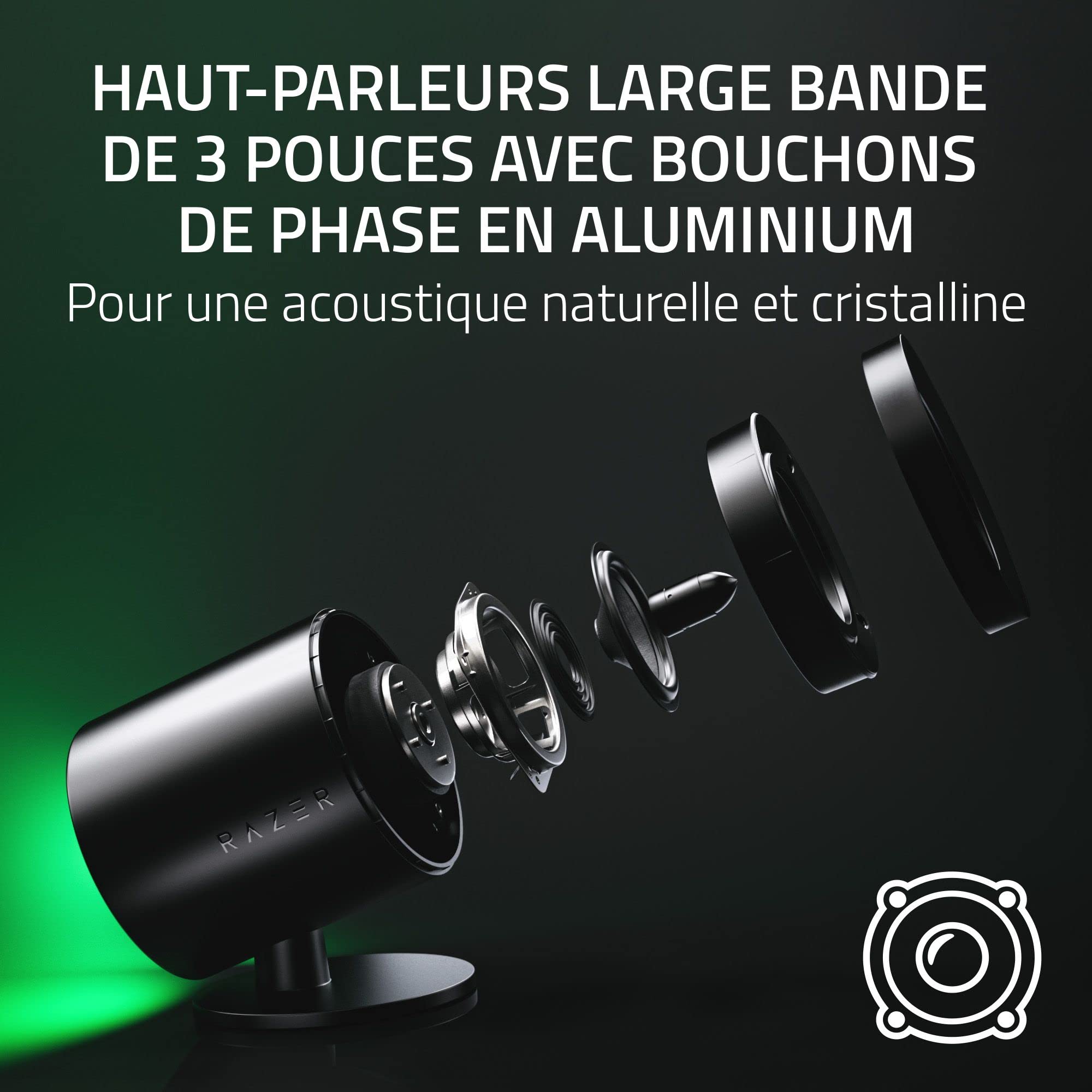 RAZER Nommo V2 Pro - Hauts parleurs PC