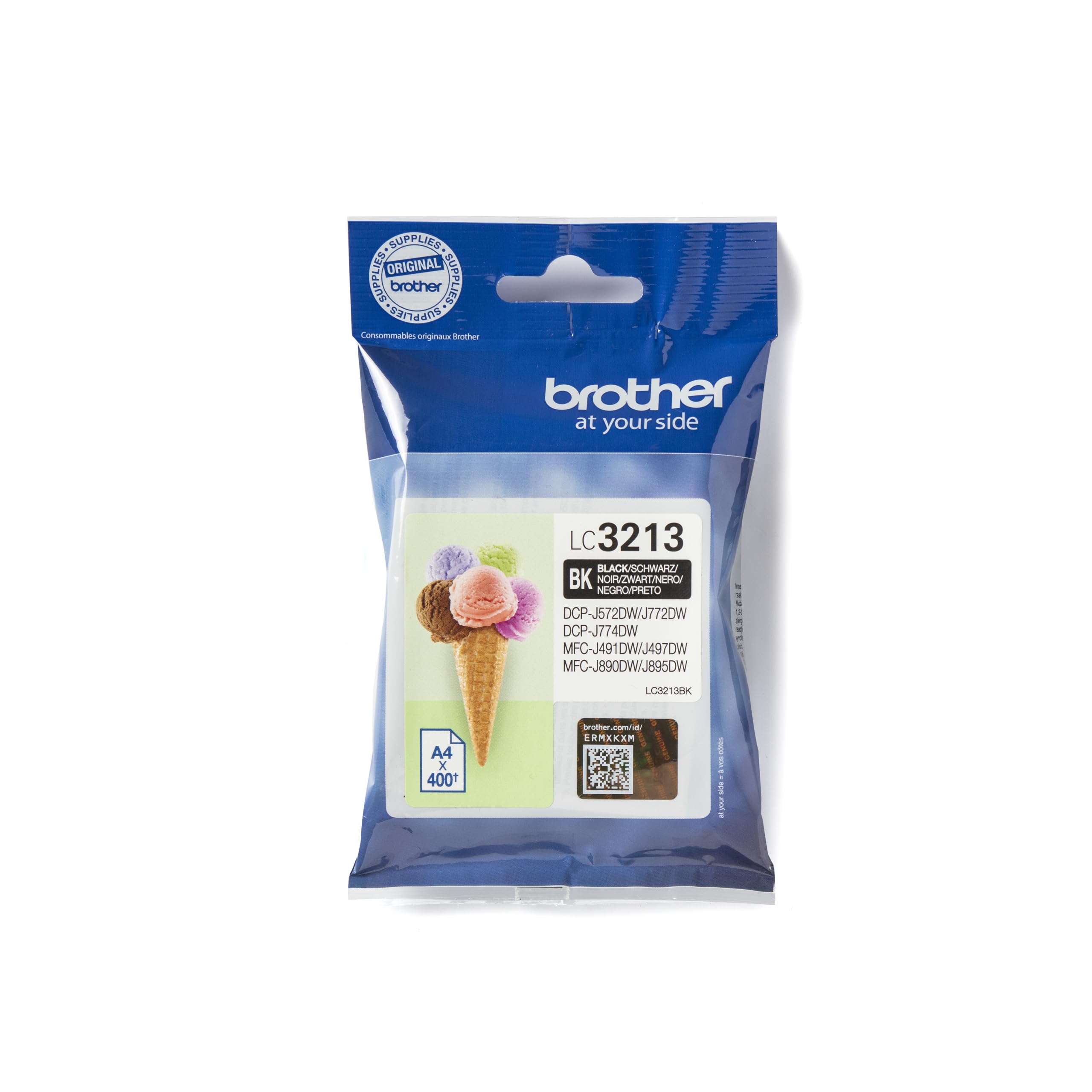 BROTHER LC3213BK High capacity 400-page black ink cartridge