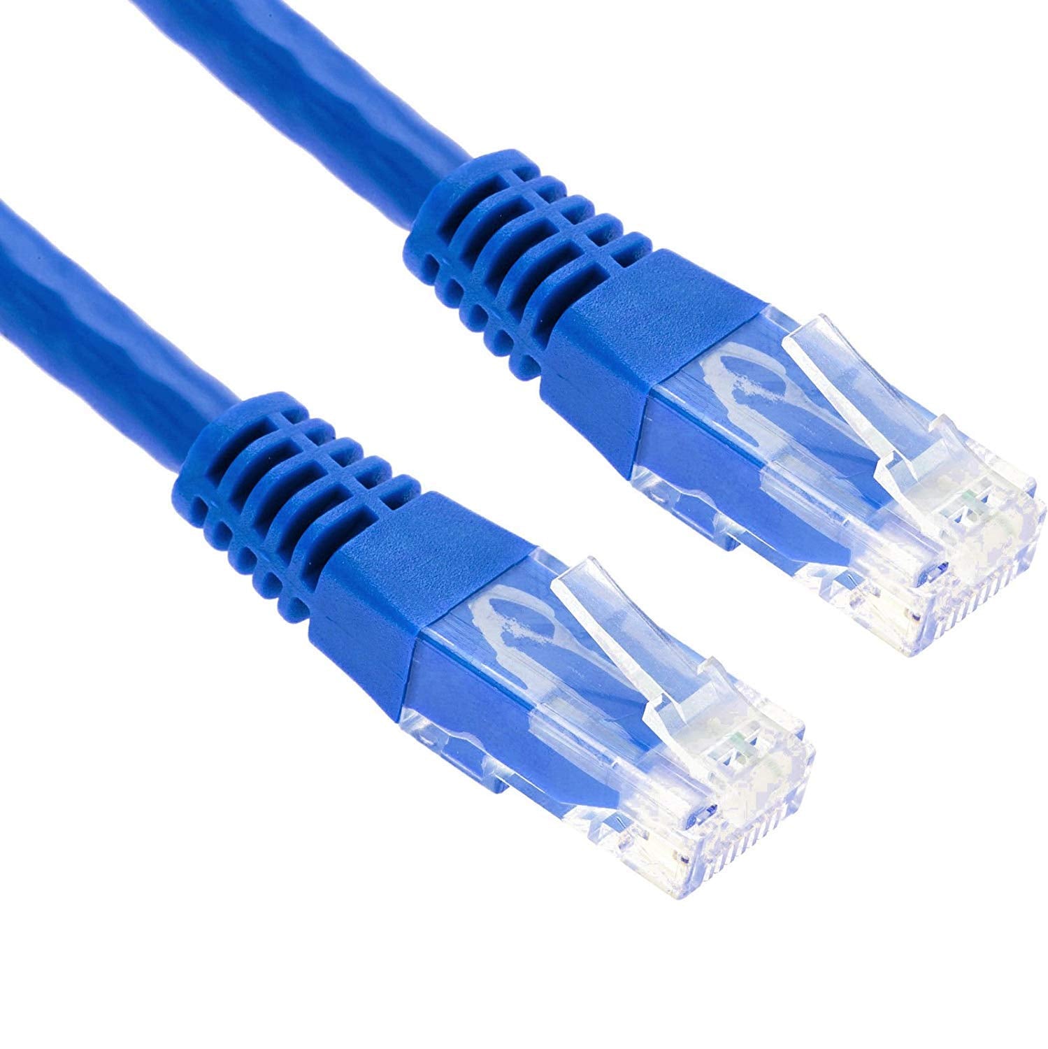 Cordon RJ45 catégorie 5e F/UTP snagless bleu - 0,5 m