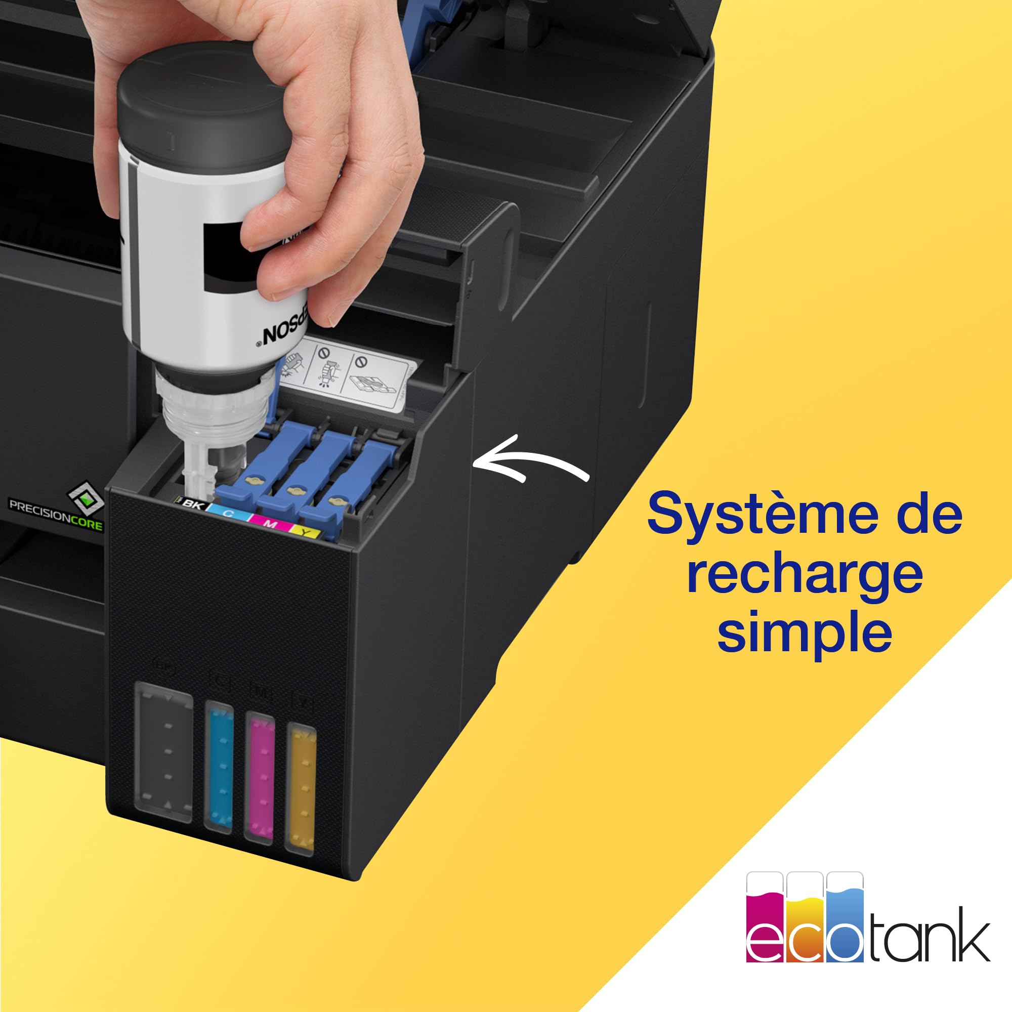 EPSON EcoTank ET-15000 MFP colour ink-jet A3/Ledger 297x432mm 11.5ppm copy 17ppm print 270 sheets USB 2.0 LAN Wi-Fi