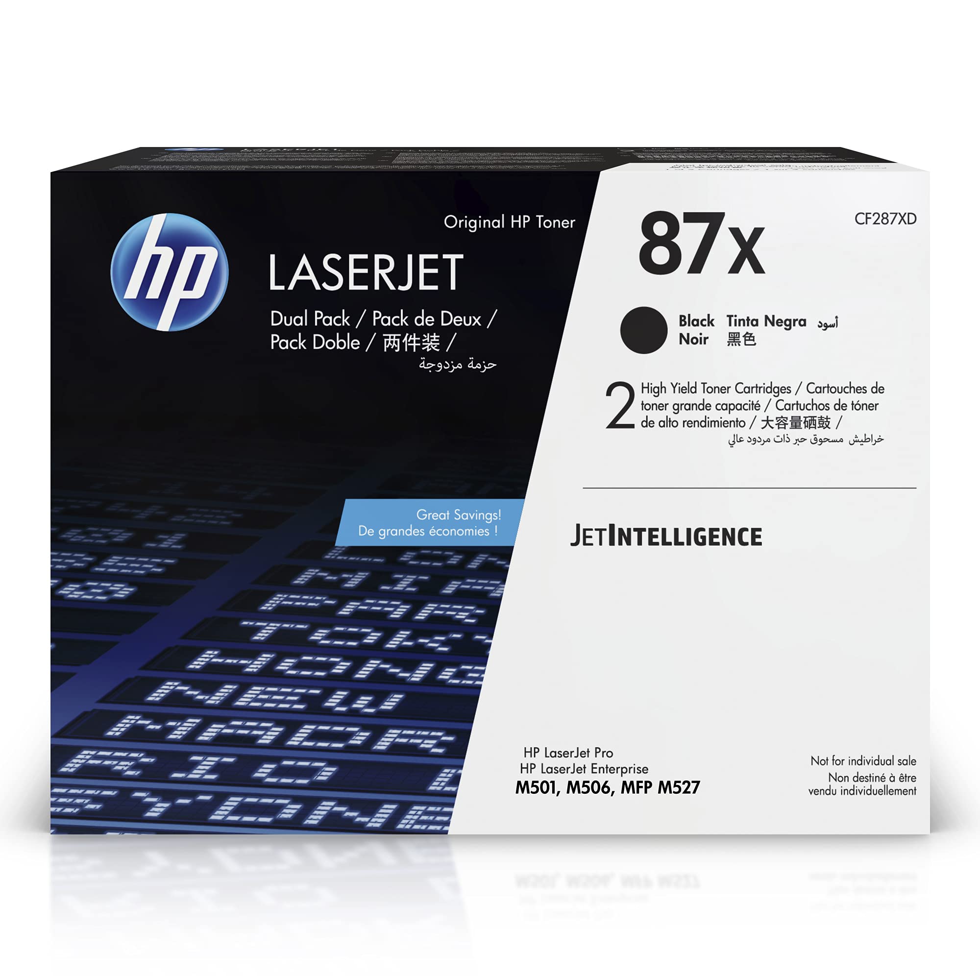 HP 87X original Toner cartridge CF287X black HY