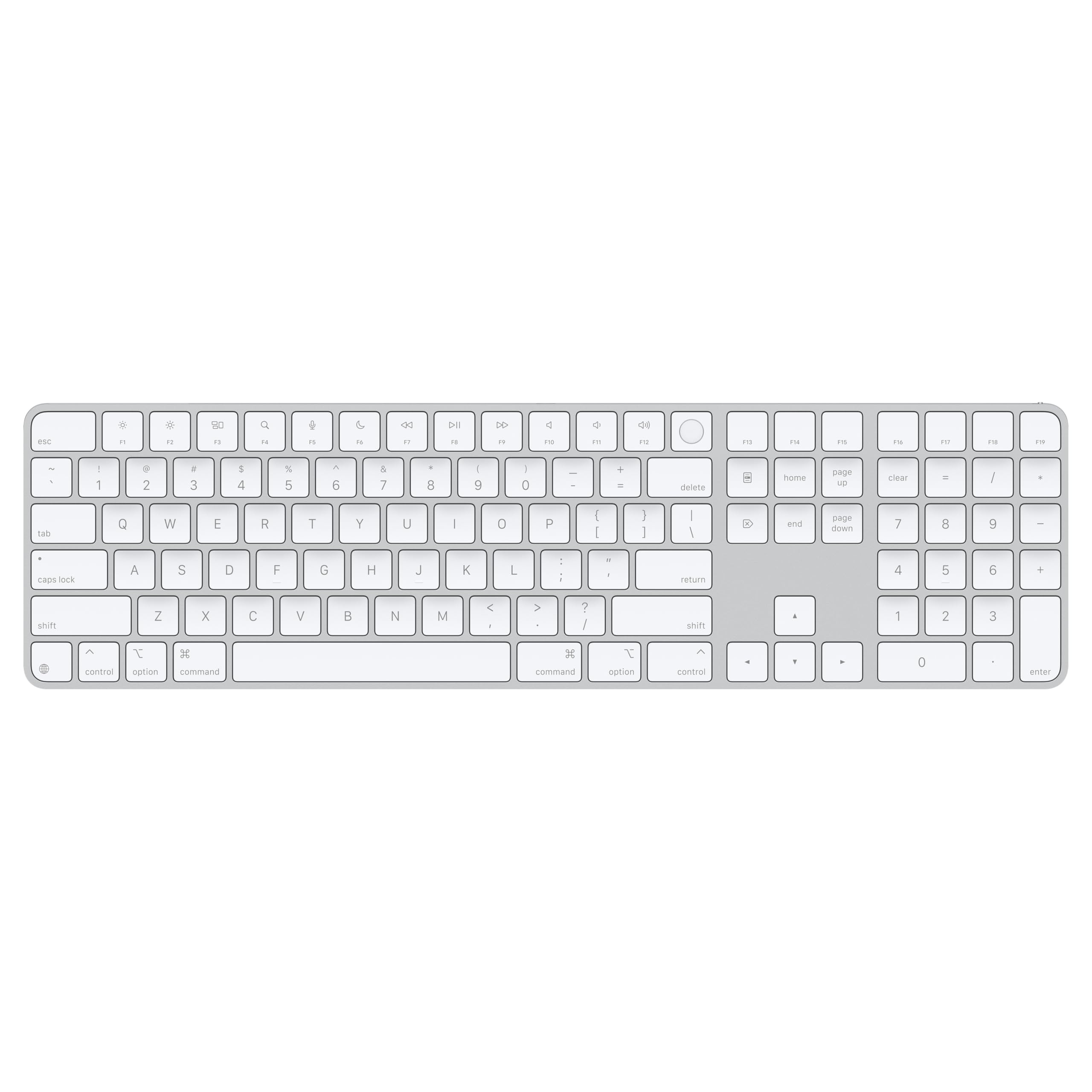 Magic Keyboard Touch Id Num Key Whit-USA