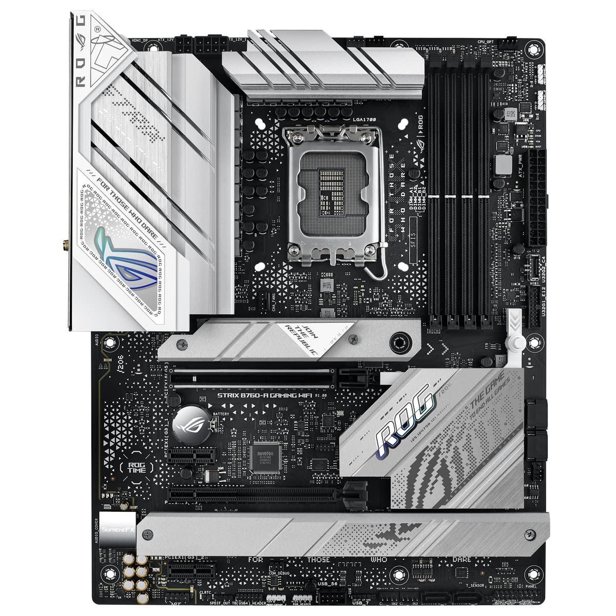 ASUS ROG STRIX B760-A GAMING WIFI LGA 1700 4DDR5 ATX 4xSATA MB 1x PCIe 5.0 x16 3xM.2