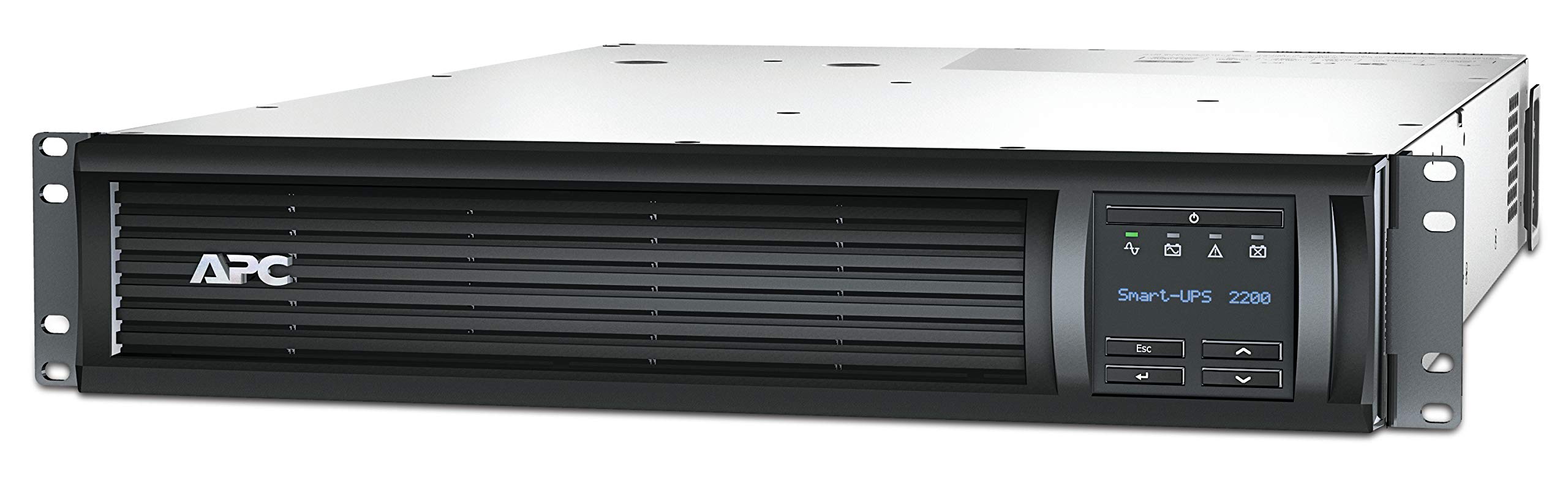 APC Smart-UPS 2200VA LCD RM UPS Rack AC 230V 1980Watt 2200VA Ethernet RS-232 USB oc 9 2U with APC UPS Network Management Card