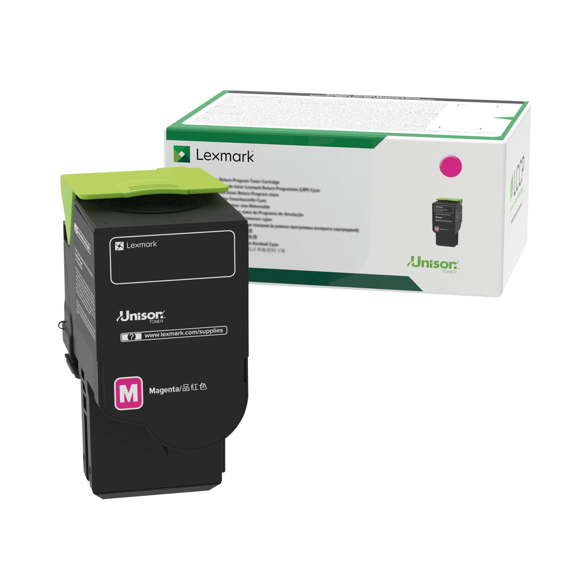 LEXMARK C242XM0 Magenta Extra High Yield Return Program Toner Cartridge
