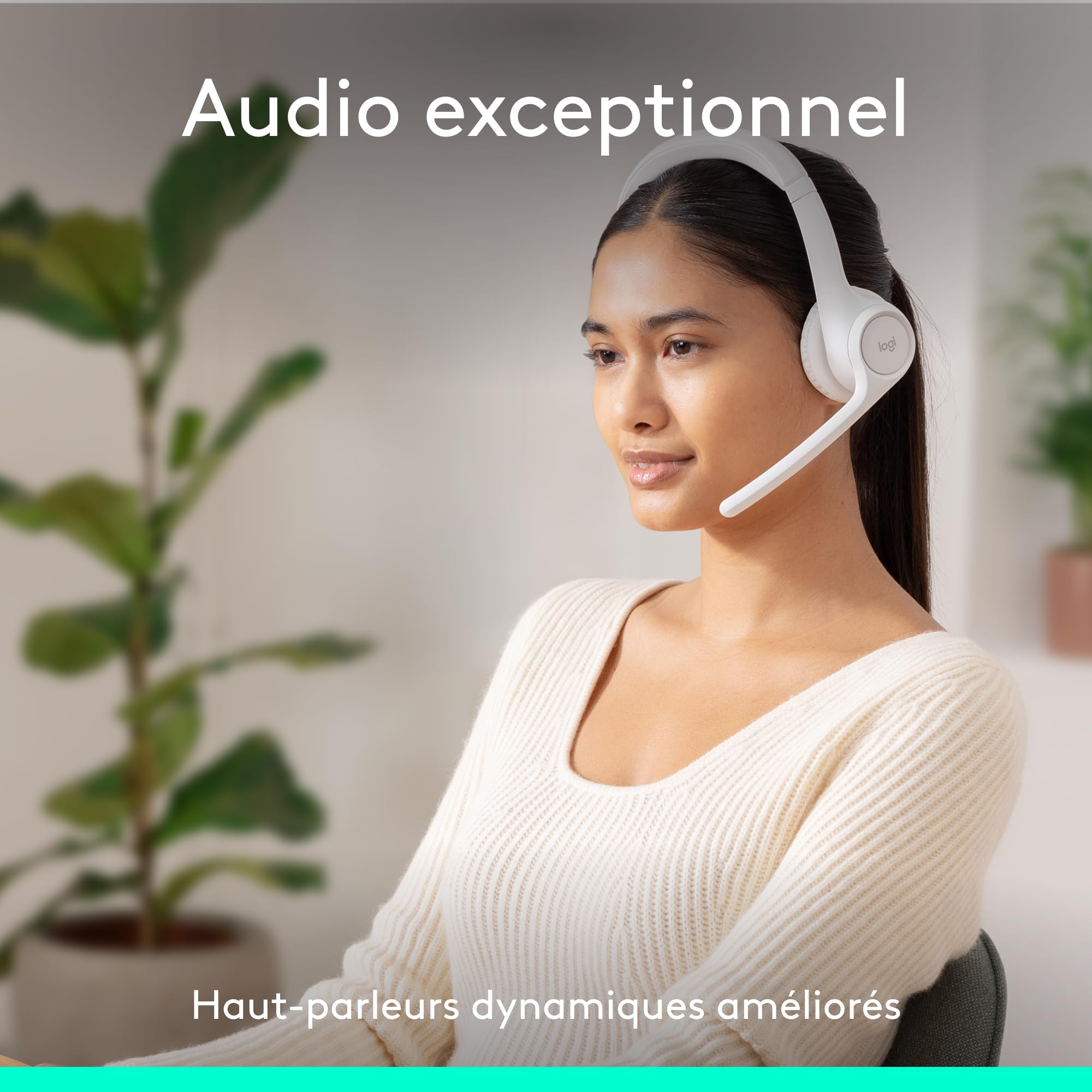 LOGITECH Zone 300 - OFF-WHITE - EMEA28-935