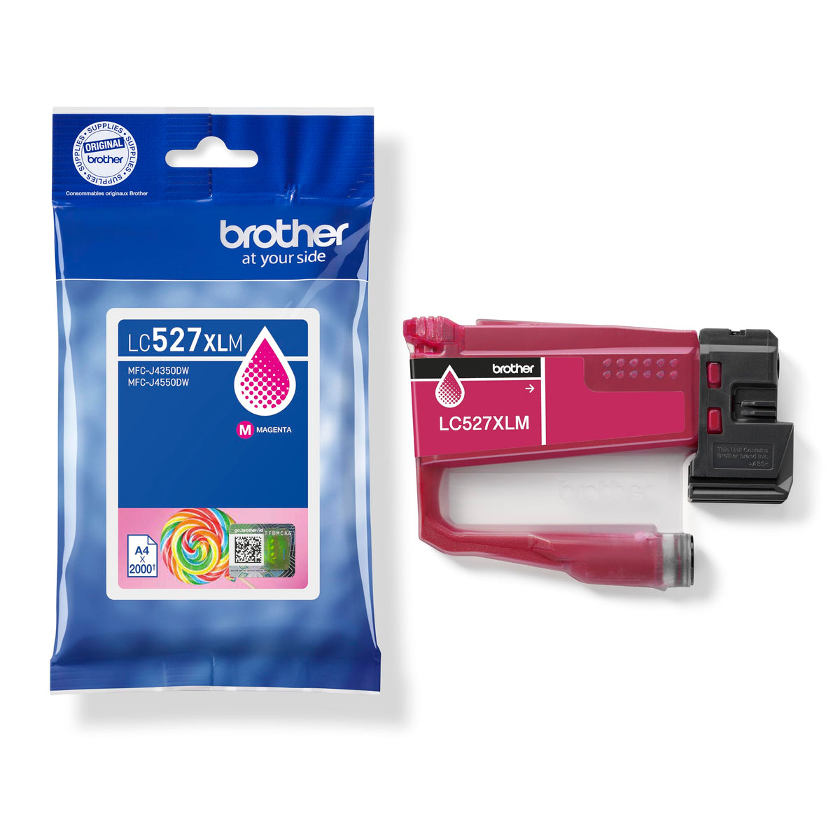 BROTHER Magenta high yield ink cartridge yield up to 2.000 pages