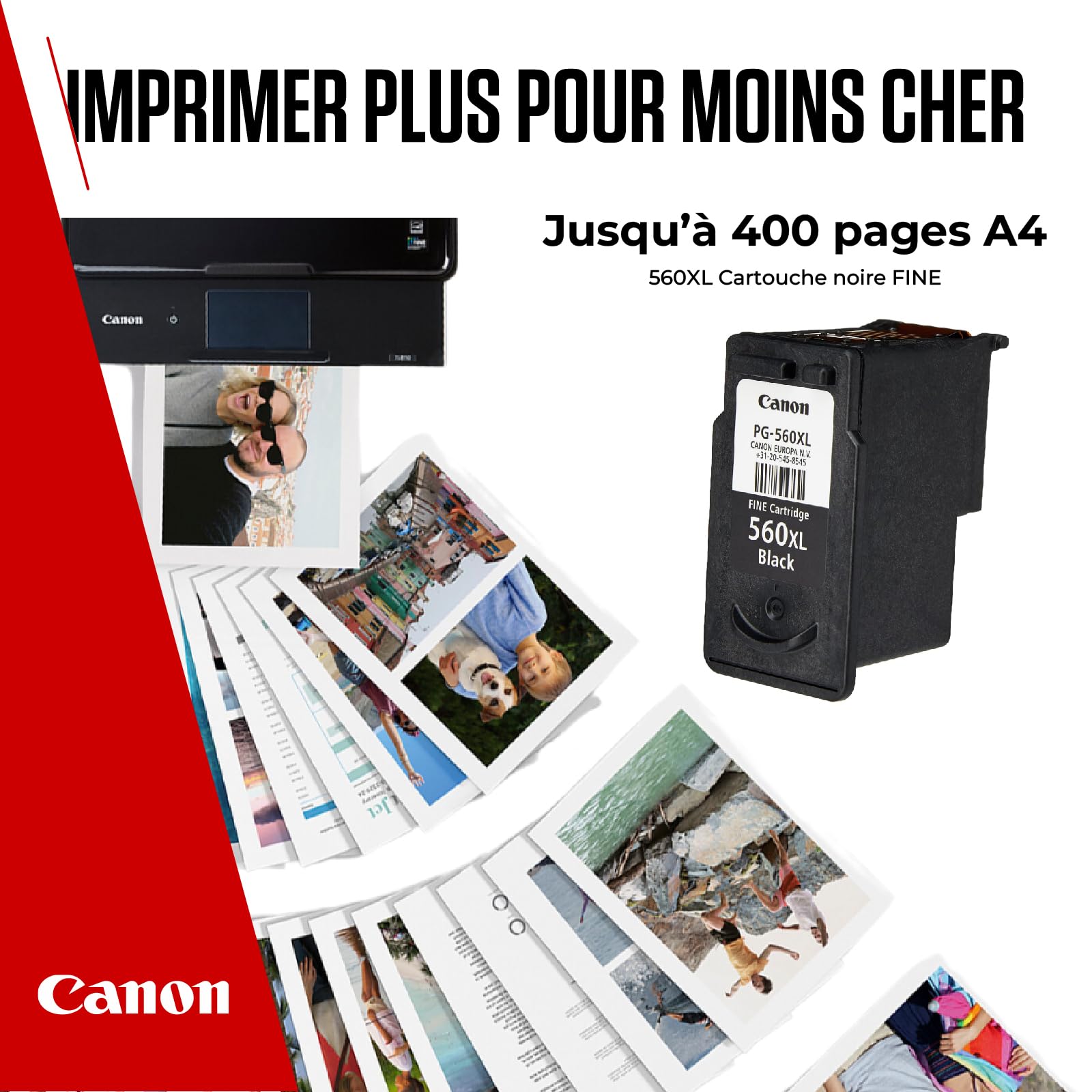 CANON 1LB CRG PG-560XL Black XL Ink Cartridge