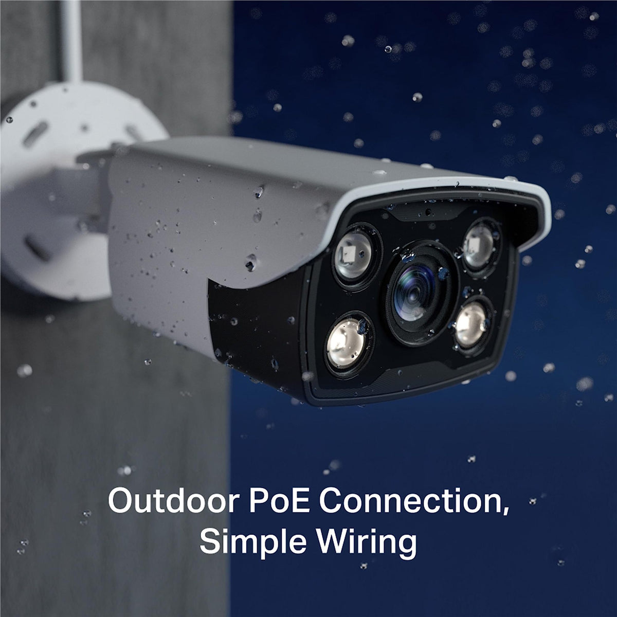 TP-LINK VIGI C340 2.8MM 4MP Outdoor Full-Color Bullet Network Camera 2.8mm