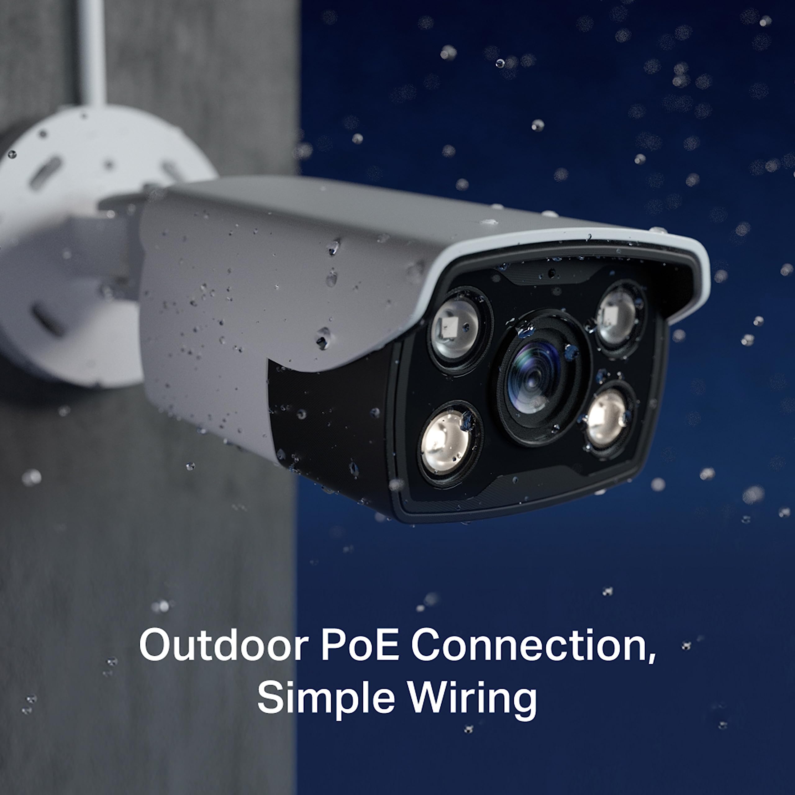 TP-LINK VIGI C340 2.8MM 4MP Outdoor Full-Color Bullet Network Camera 2.8mm