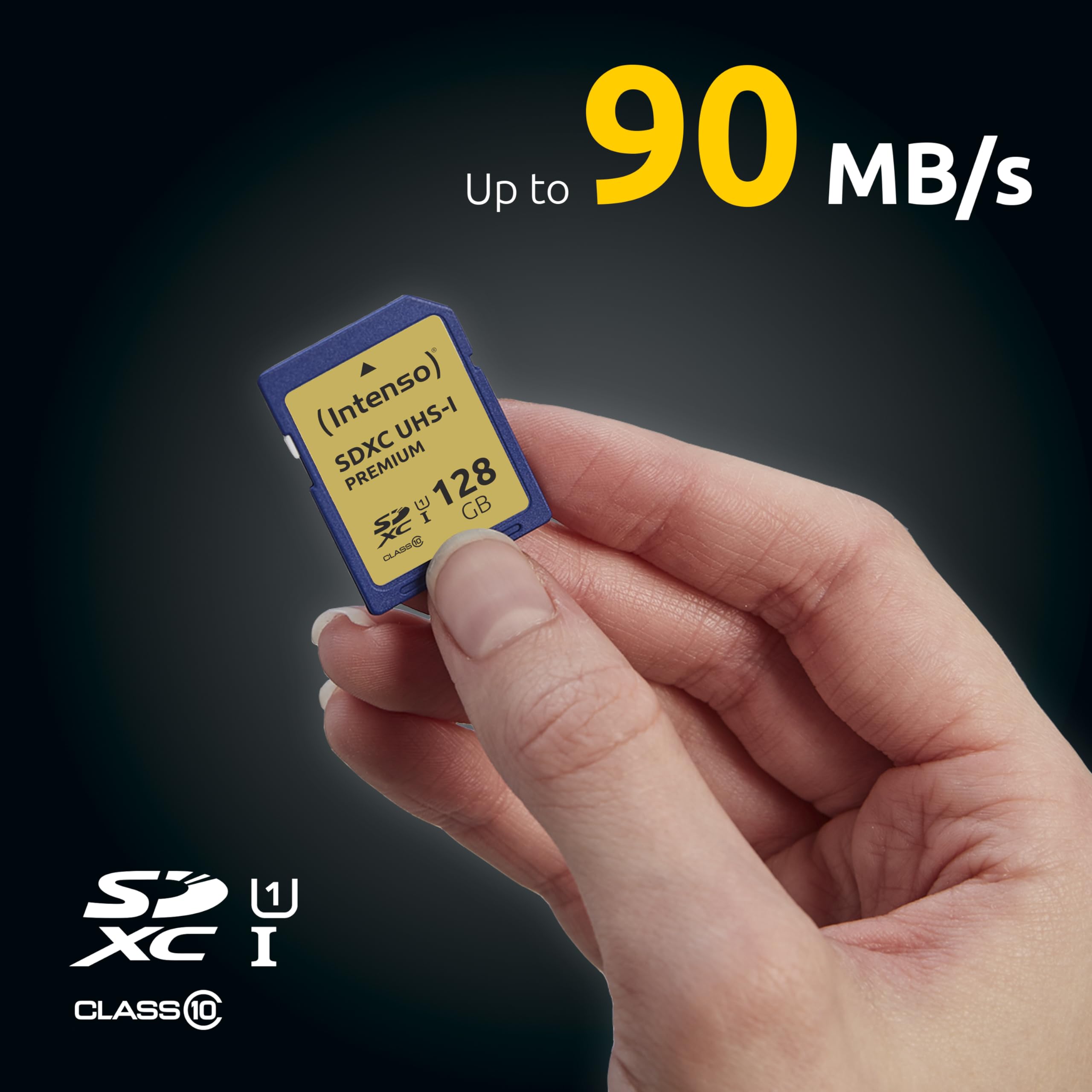 INTENSO Carte SDXC UHS-I Premium Class 10 - 128 Go