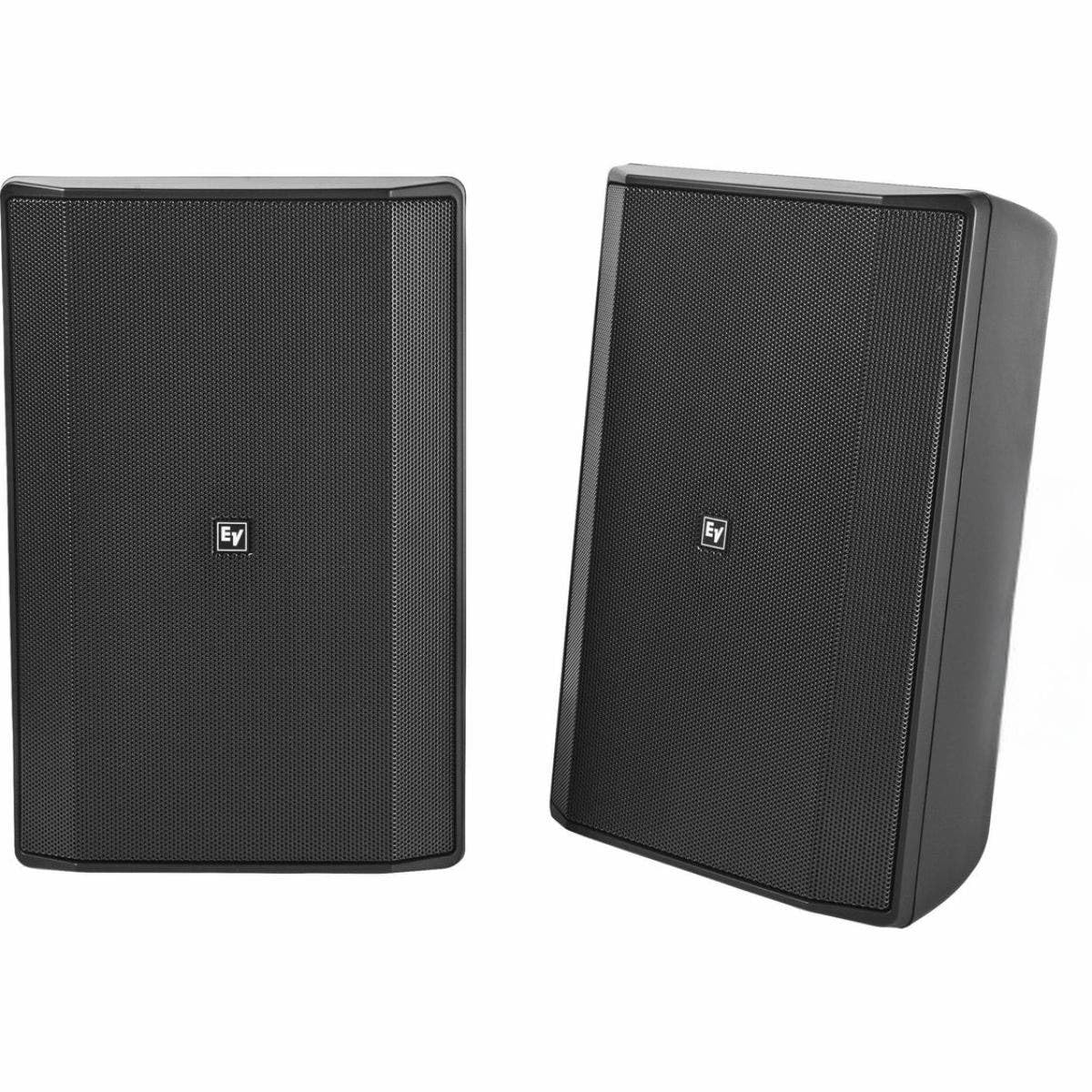 Electro Voice Speaker 8 inches cabinet 8 Ohm black, (Pair)