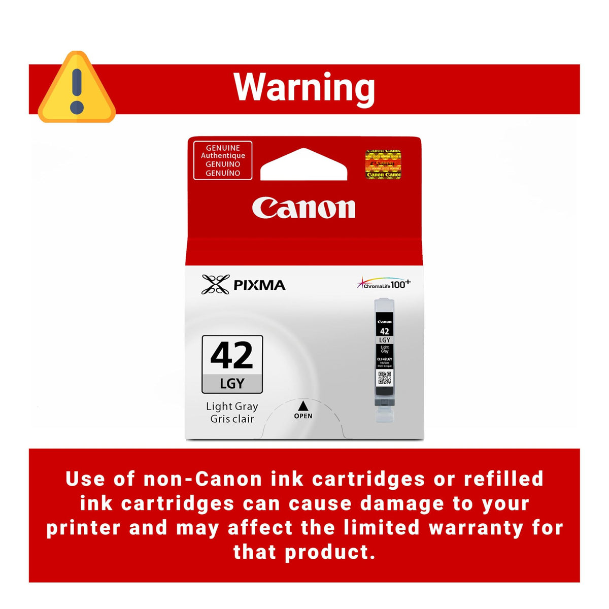 Ink/CLI-42 Cartridge Photo LGY