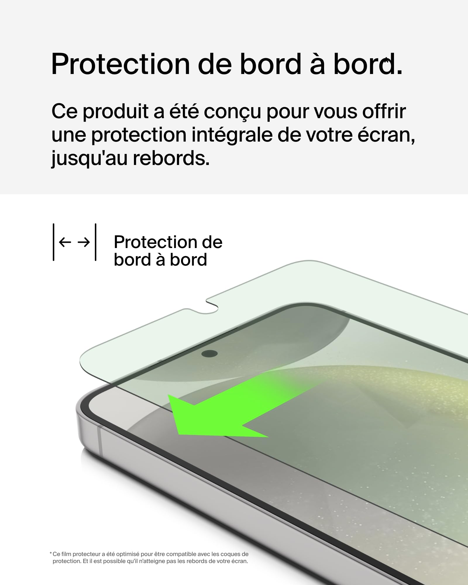 BELKIN TrueClear Curve Screen Protector - Samsung S24
