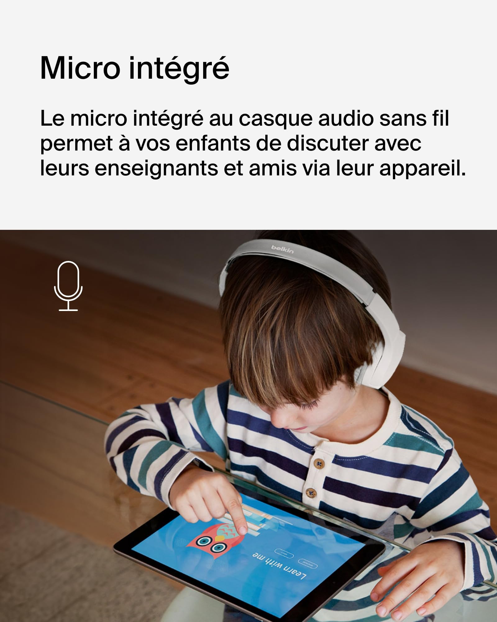 BELKIN Soundform Mini Kids Headphones White