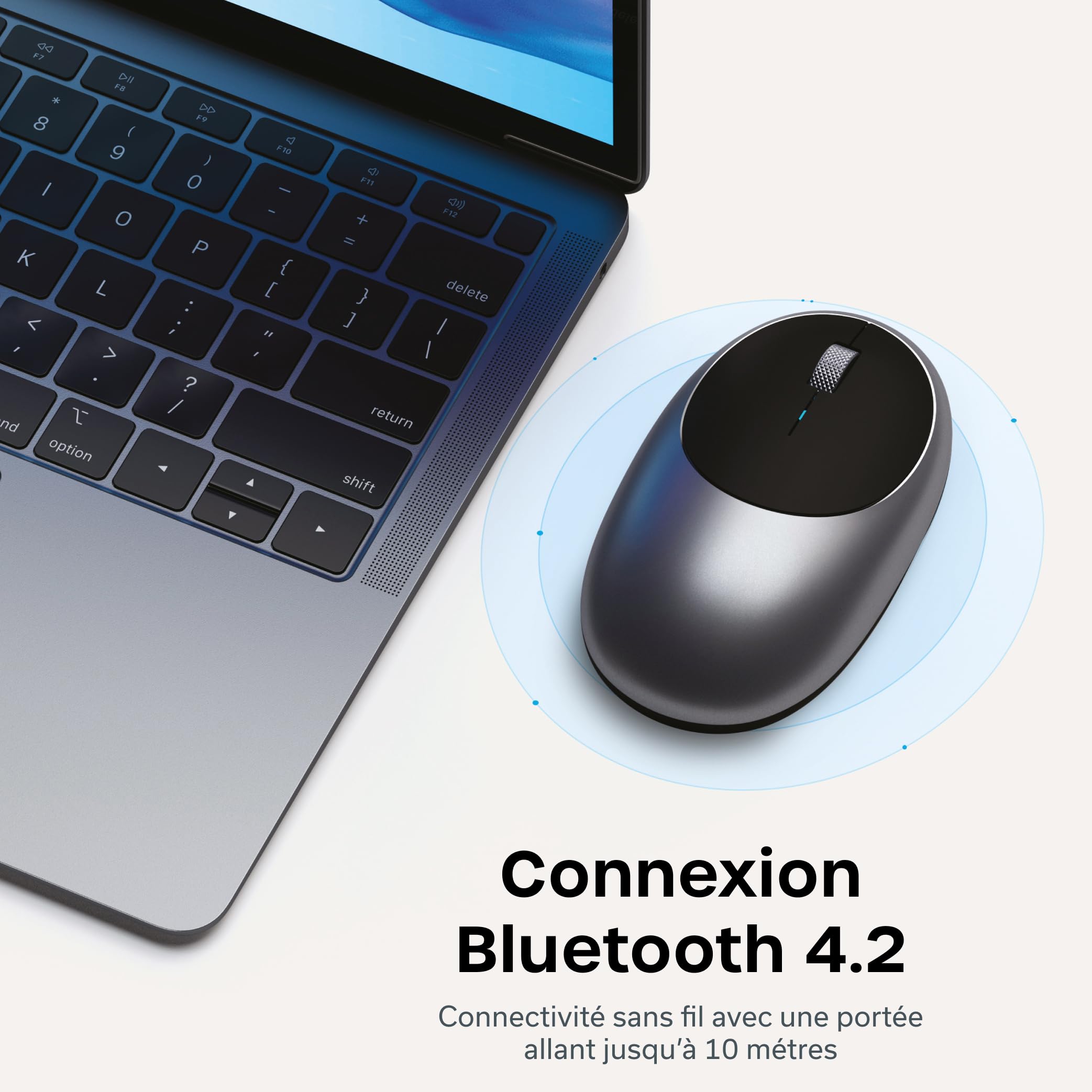 SATECHI M1 Wireless Mouse Space Gray
