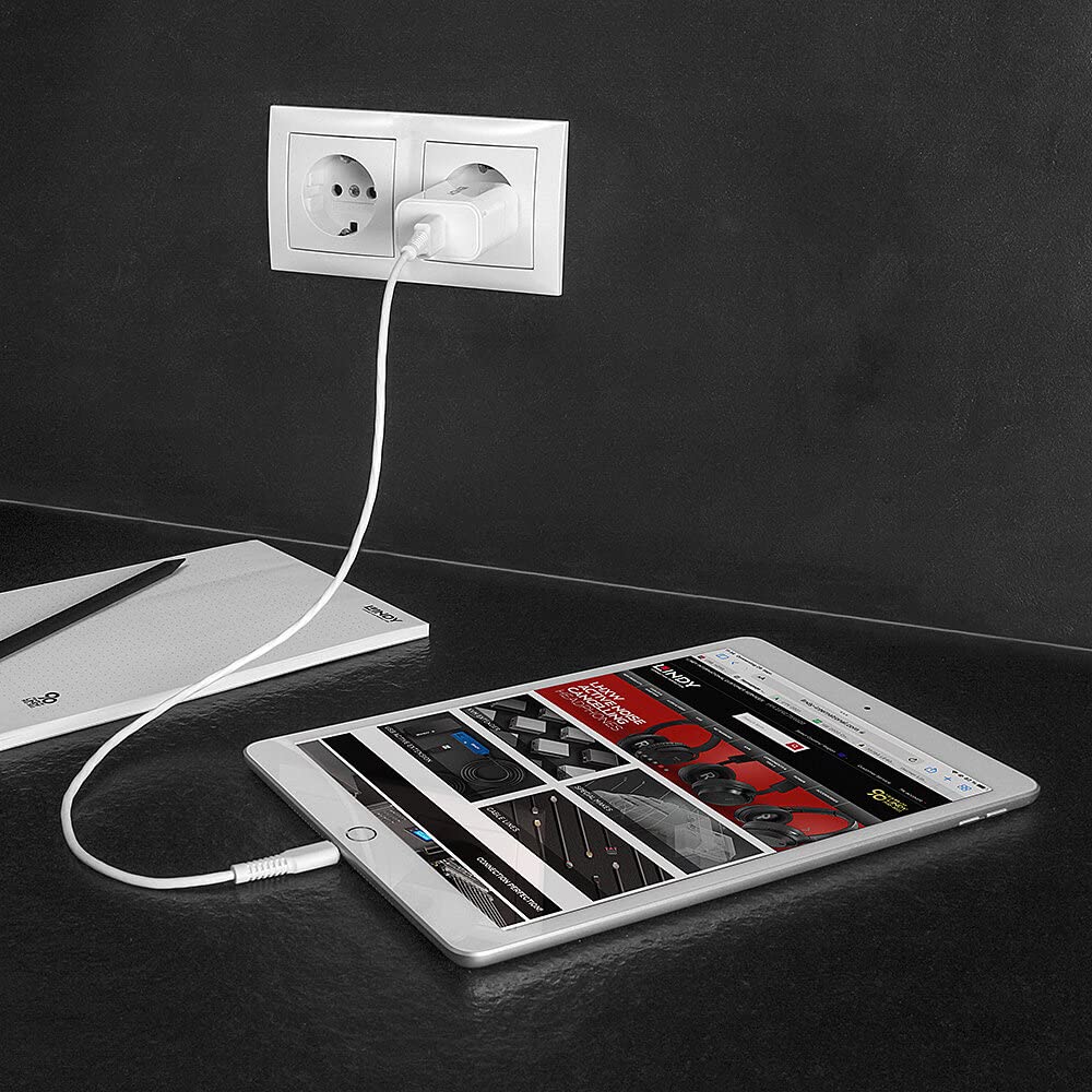 LINDY 18W Single Port USB Type A Charger