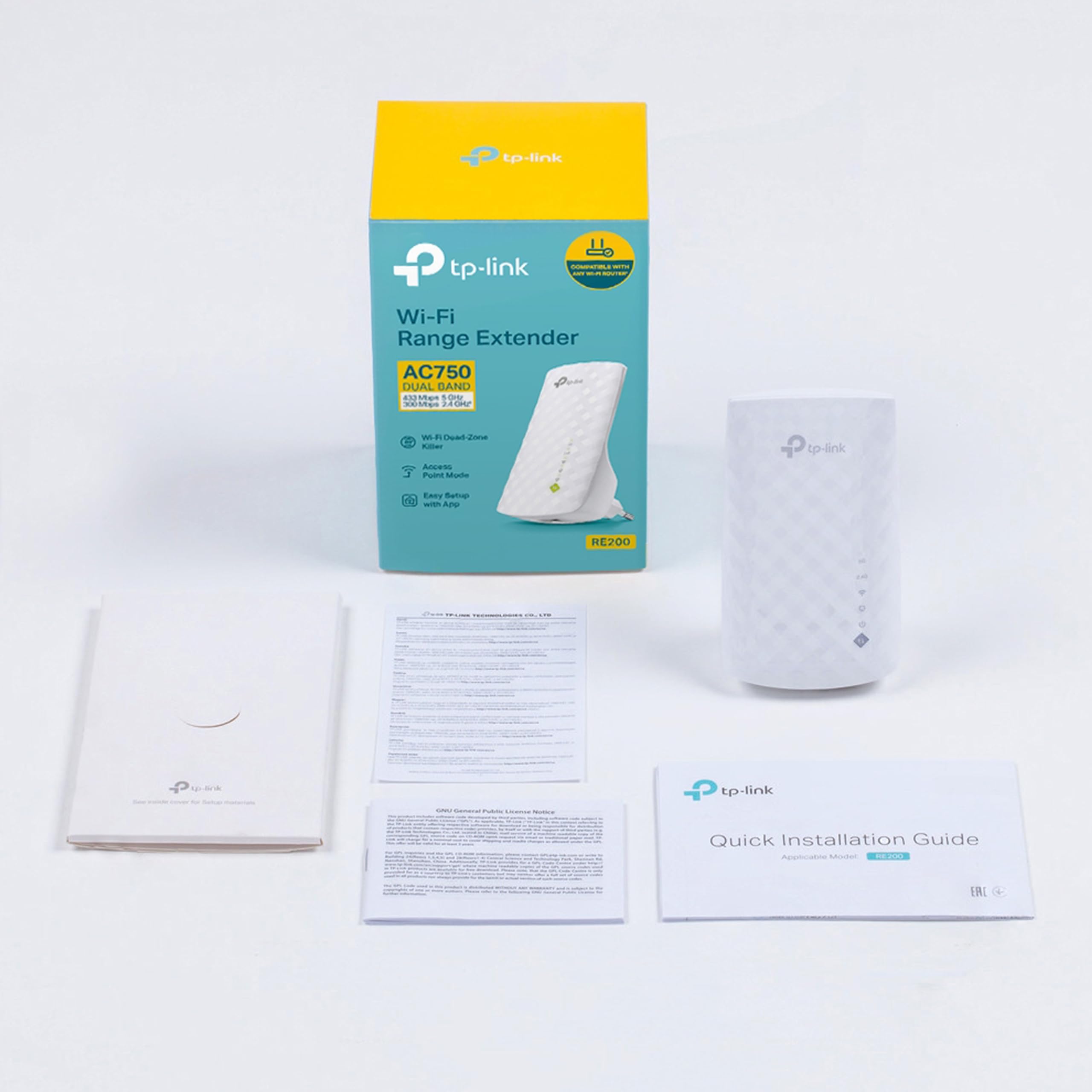 AC750 Dual Band Wi-Fi Range Extender