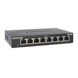 NETGEAR GS308-300PES commutateur réseau Non-géré L2 Gigabit Ethernet (10/100/1000) Noir