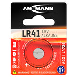 ANSMANN Piles alcalines 5015332 LR41 blister de 1