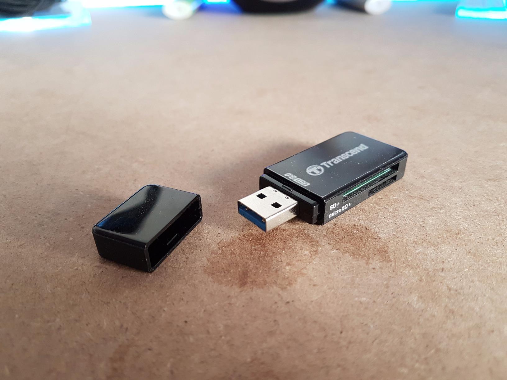 TRANSCEND TS-RDF5R Transcend card reader USB 3.1 Gen 1 SD/microSD pink