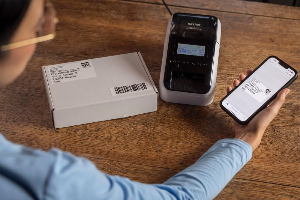 BROTHER QL-810W Professional Label Printer with Wi-Fi w/o USB HOST
