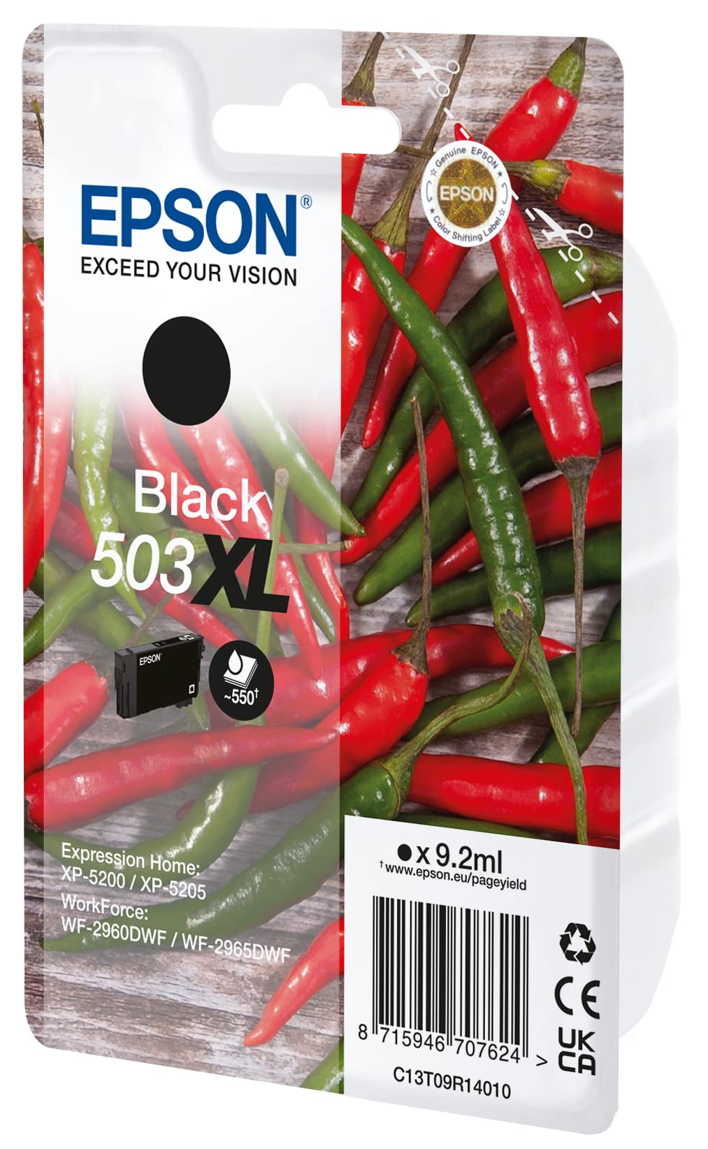 EPSON 4LB Singlepack Black 503XL Ink w/s
