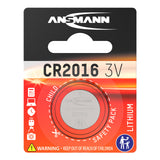 ANSMANN Piles lithium 5020082 CR2016 blister de 1