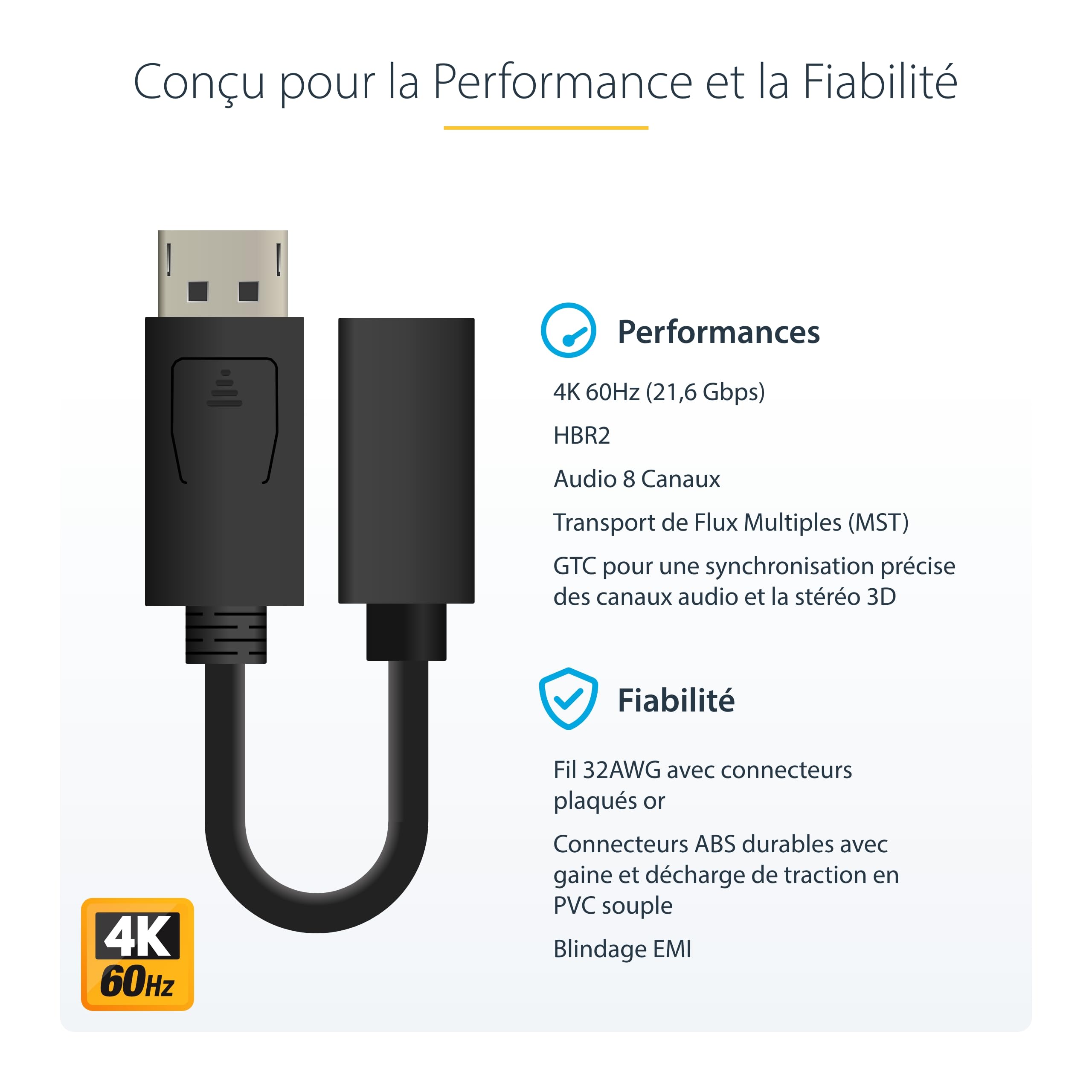DisplayPort to Mini DisplayPort Adapter