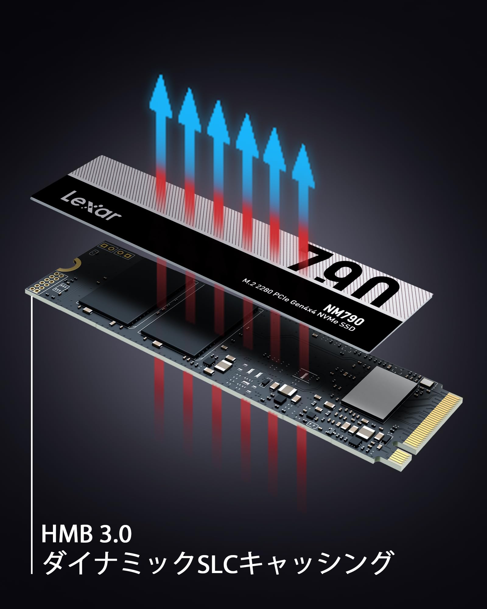 Lexar NM790 4 To M.2 PCI Express 4.0 NVMe