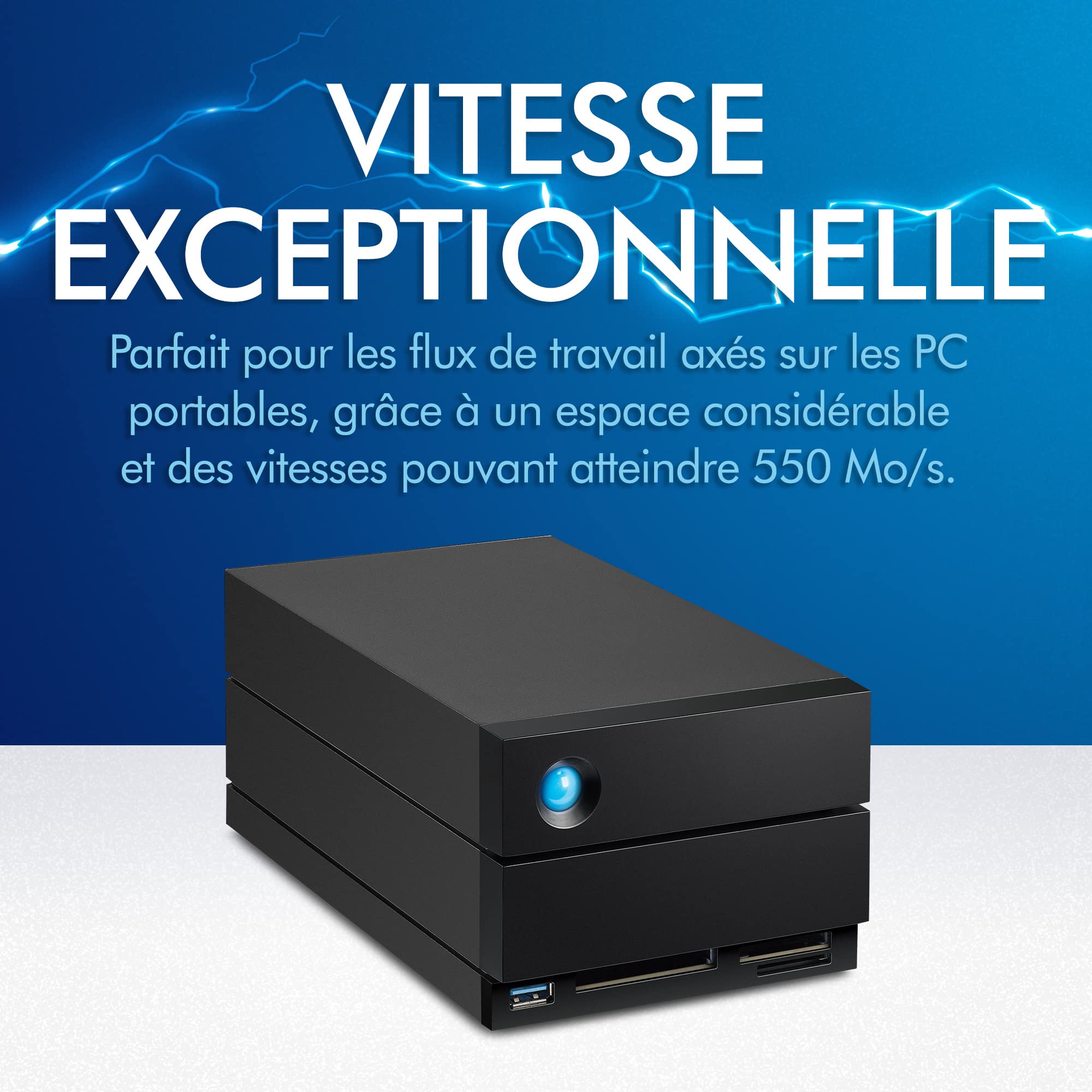 LaCIe 2big Dock-V2 60TB 2xThunderbolt 3