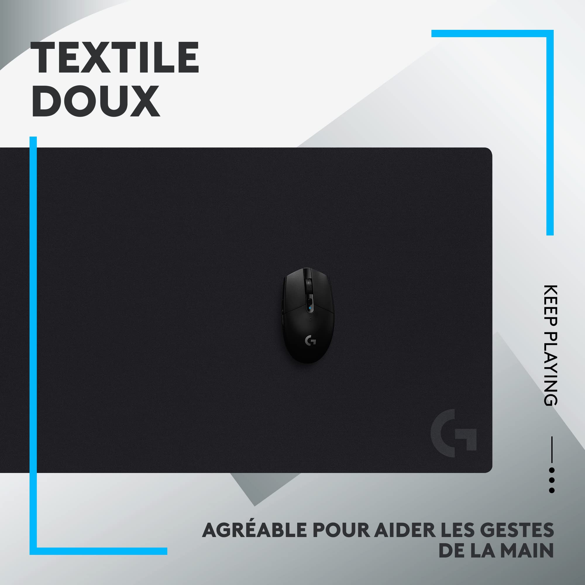LOGITECH G G840 Mouse pad black
