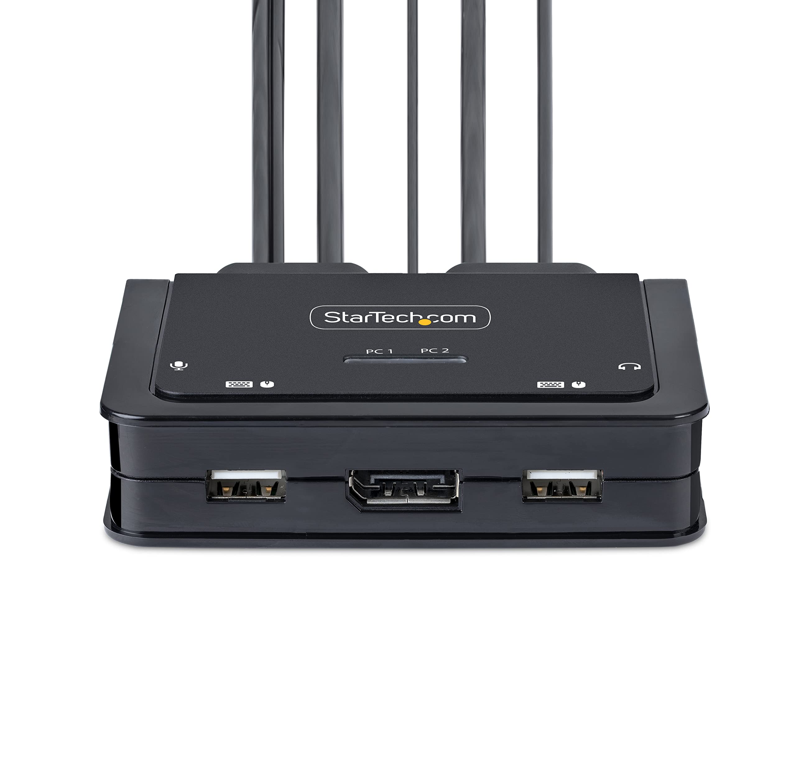 2-Port USB-C Cable KVM Switch 4K 60Hz