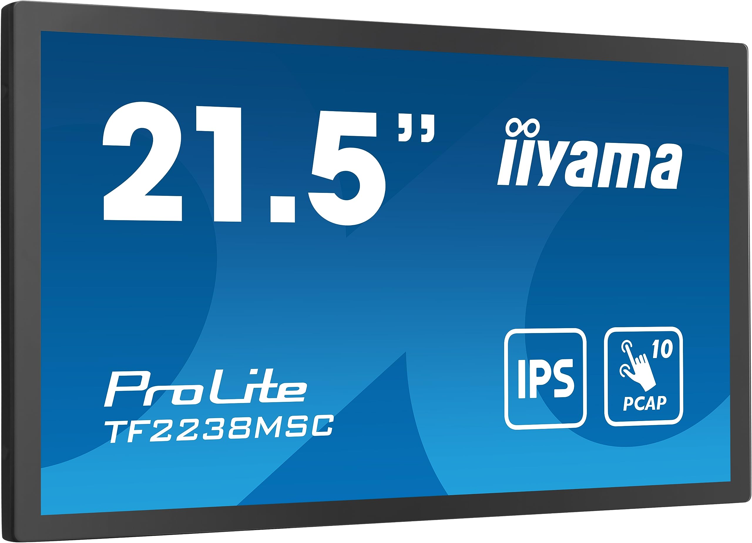 21.5" Bonded PCAP Bezel Free 10P Touch w